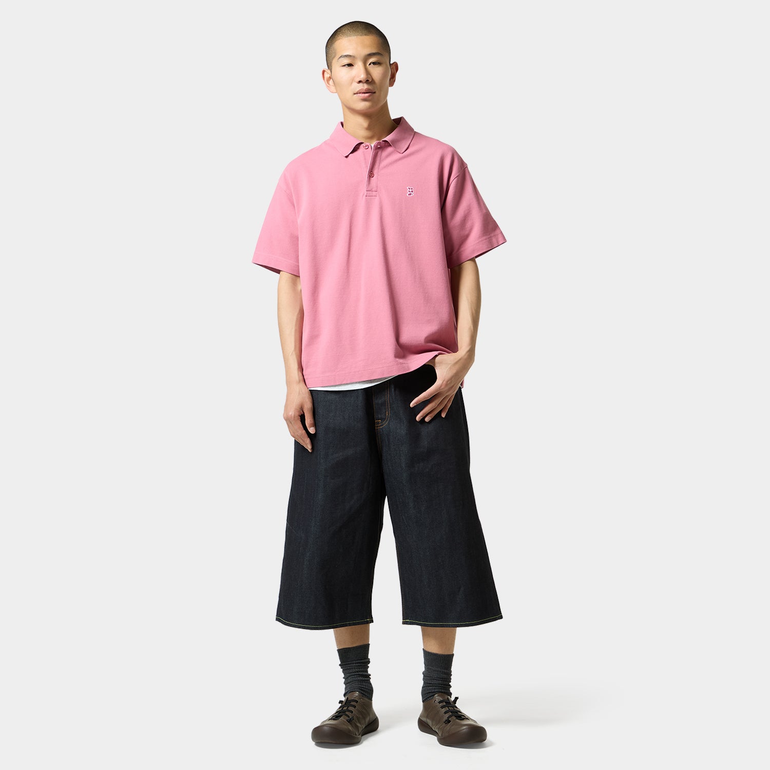 HUF (ハフ) Worldwide JP /TOPS & SHIRTS（トップス&シャツ）/ MEGABLAST POLO TOP商品 / BLACK