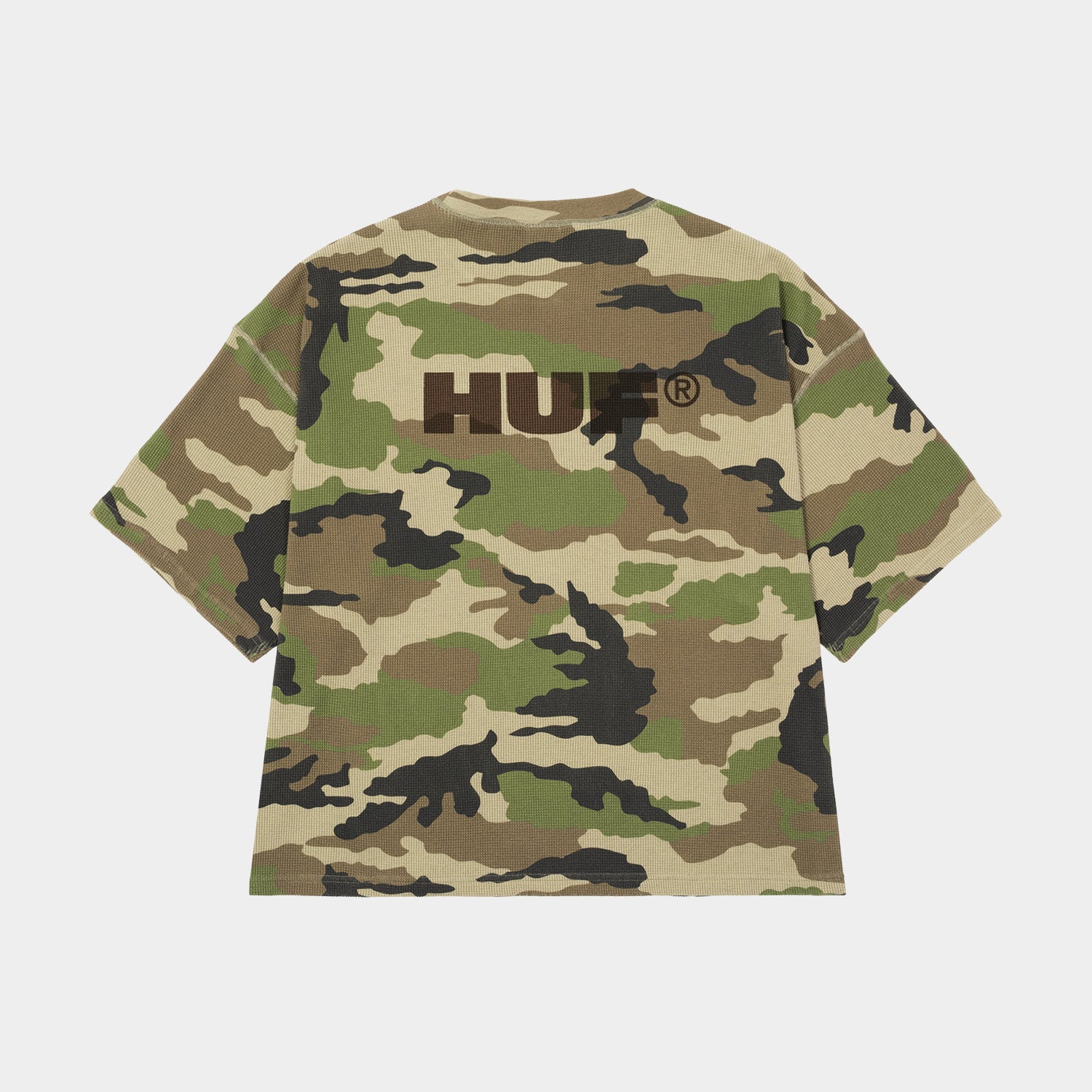 HUF (ハフ) Worldwide JP / TOPS & SHIRTS（トップス&シャツ） / ALL CAPS THERMAL CREW商品 / CAMO