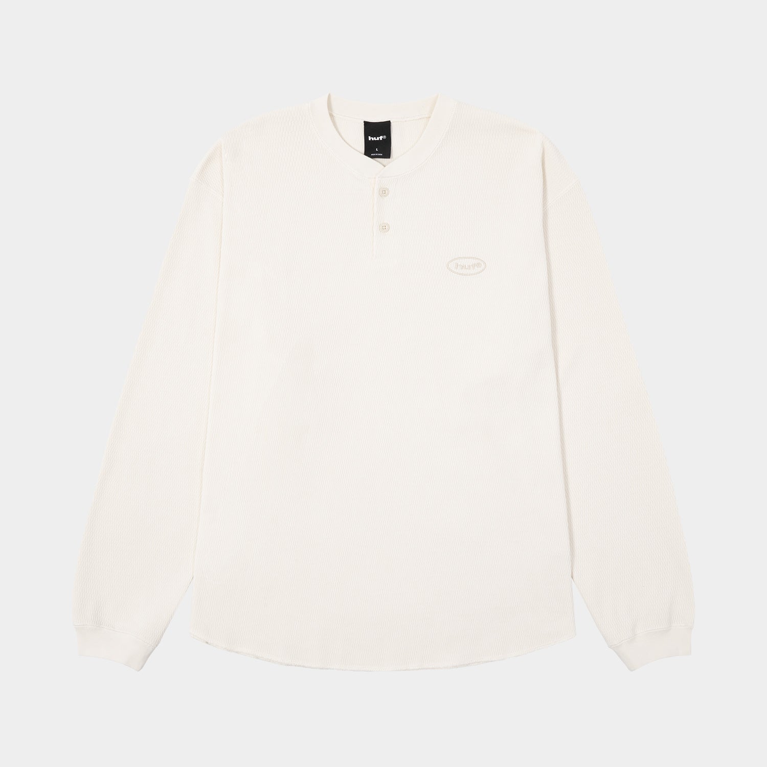 HUF (ハフ) Worldwide JP /TOPS & SHIRTS（トップス&シャツ）/ 89 OVAL HENRY THERMAL商品 / CHARCOAL
