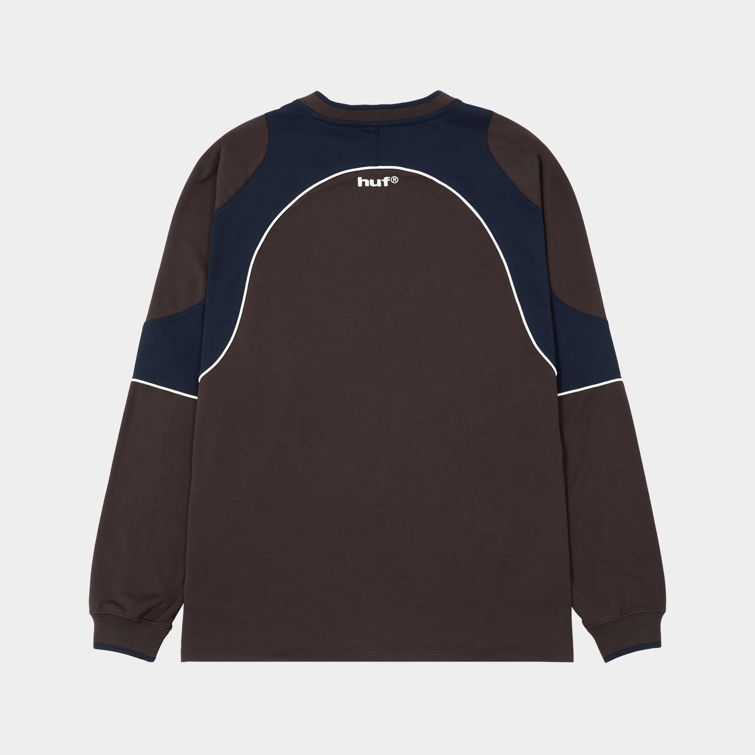 HUF (ハフ) Worldwide JP / TOPS & SHIRTS（トップス&シャツ） / HARD LUXE JERSEY LS CREW商品 / COFFEE
