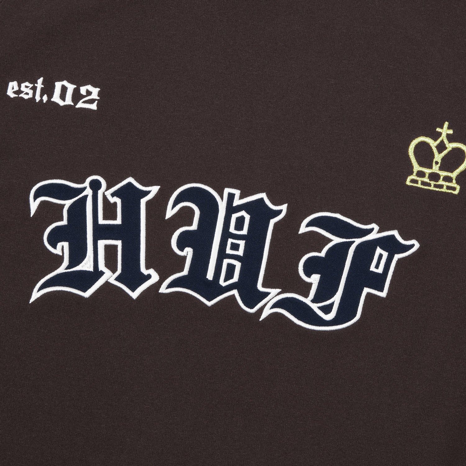 HUF (ハフ) Worldwide JP /TOPS & SHIRTS（トップス&シャツ）/ HARD LUXE JERSEY LS CREW商品 / COFFEE