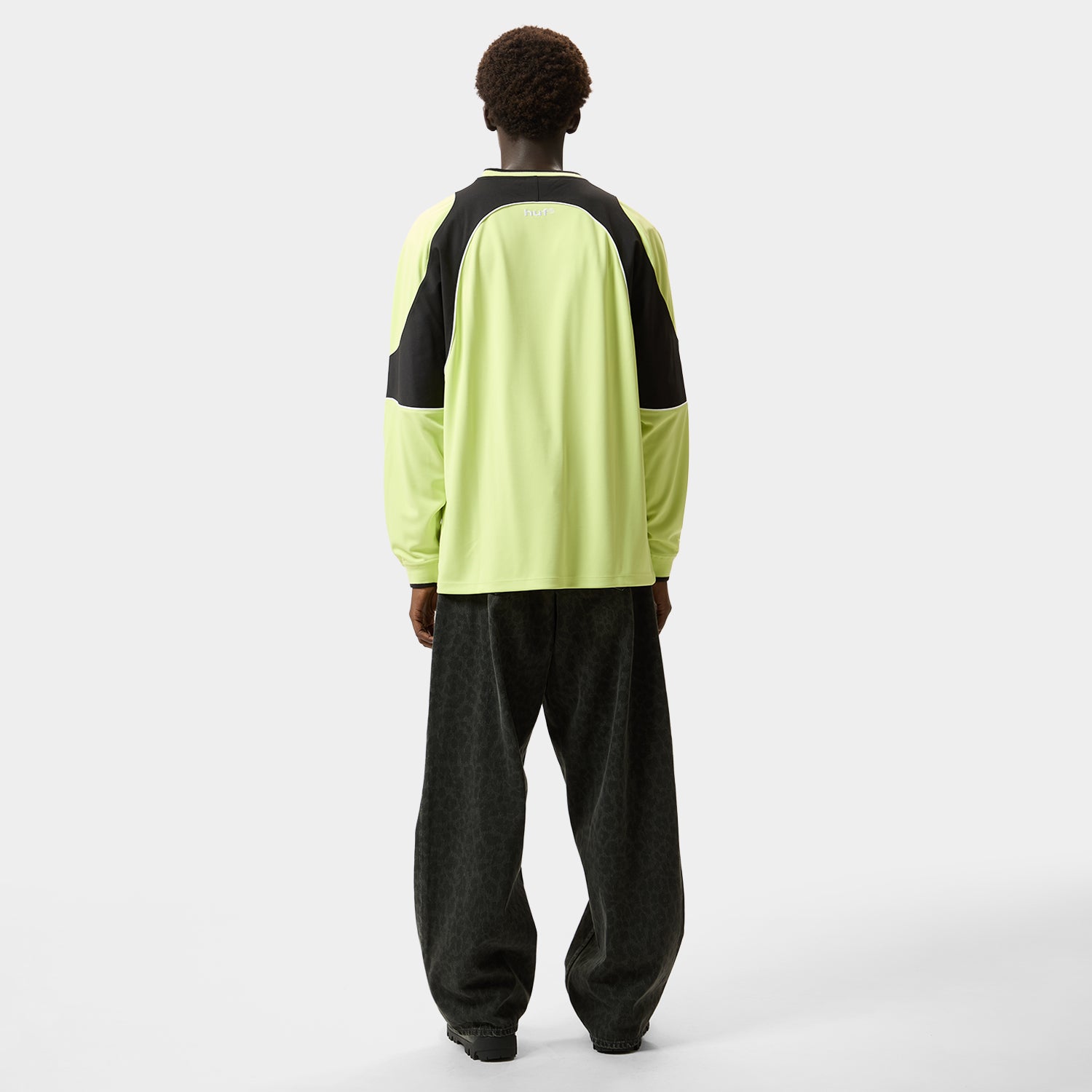HUF (ハフ) Worldwide JP /TOPS & SHIRTS（トップス&シャツ）/ HARD LUXE JERSEY LS CREW商品 / COFFEE
