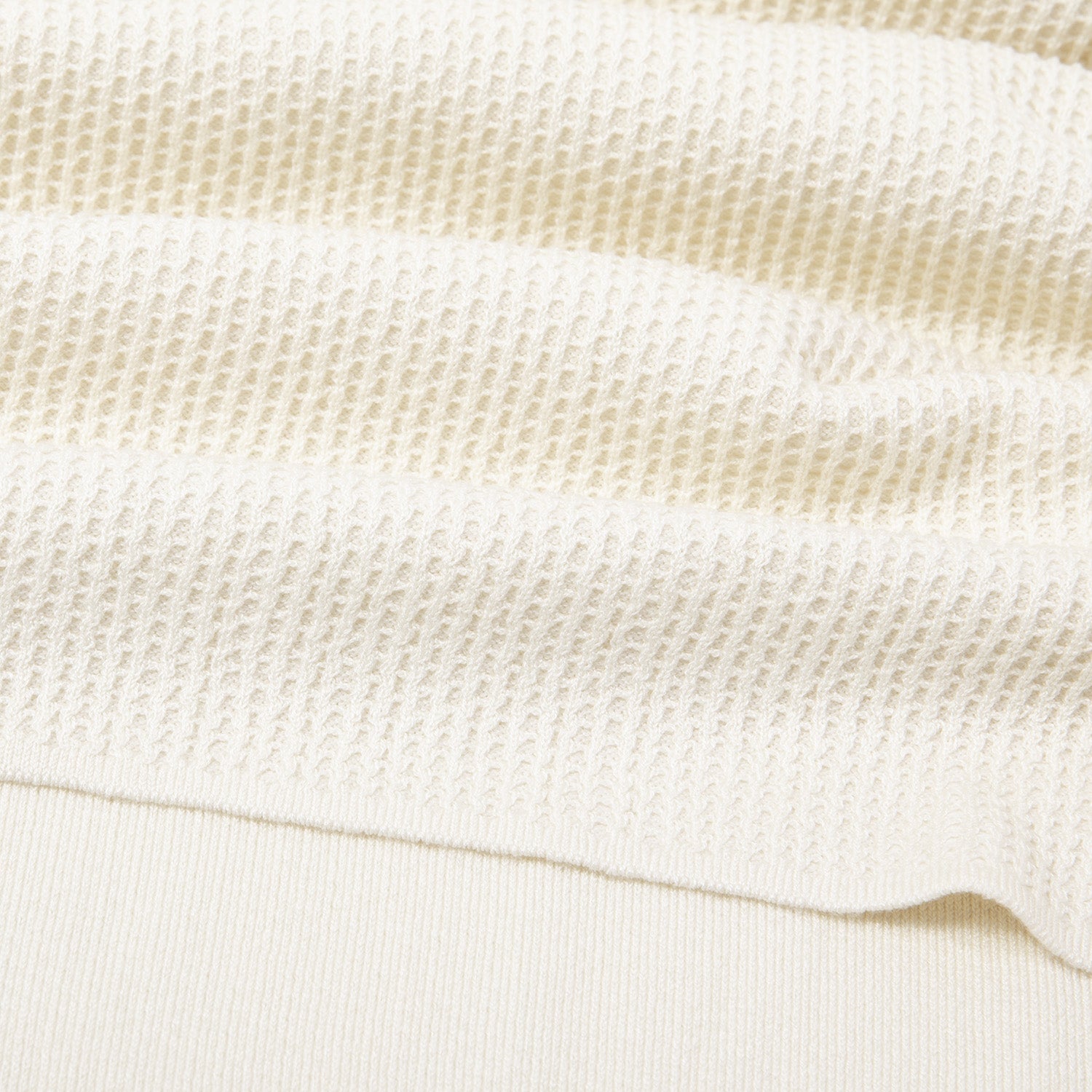 HUF (ハフ) Worldwide JP /TOPS & SHIRTS（トップス&シャツ）/ AIR FLOW HALF ZIP POLO商品 / IVORY