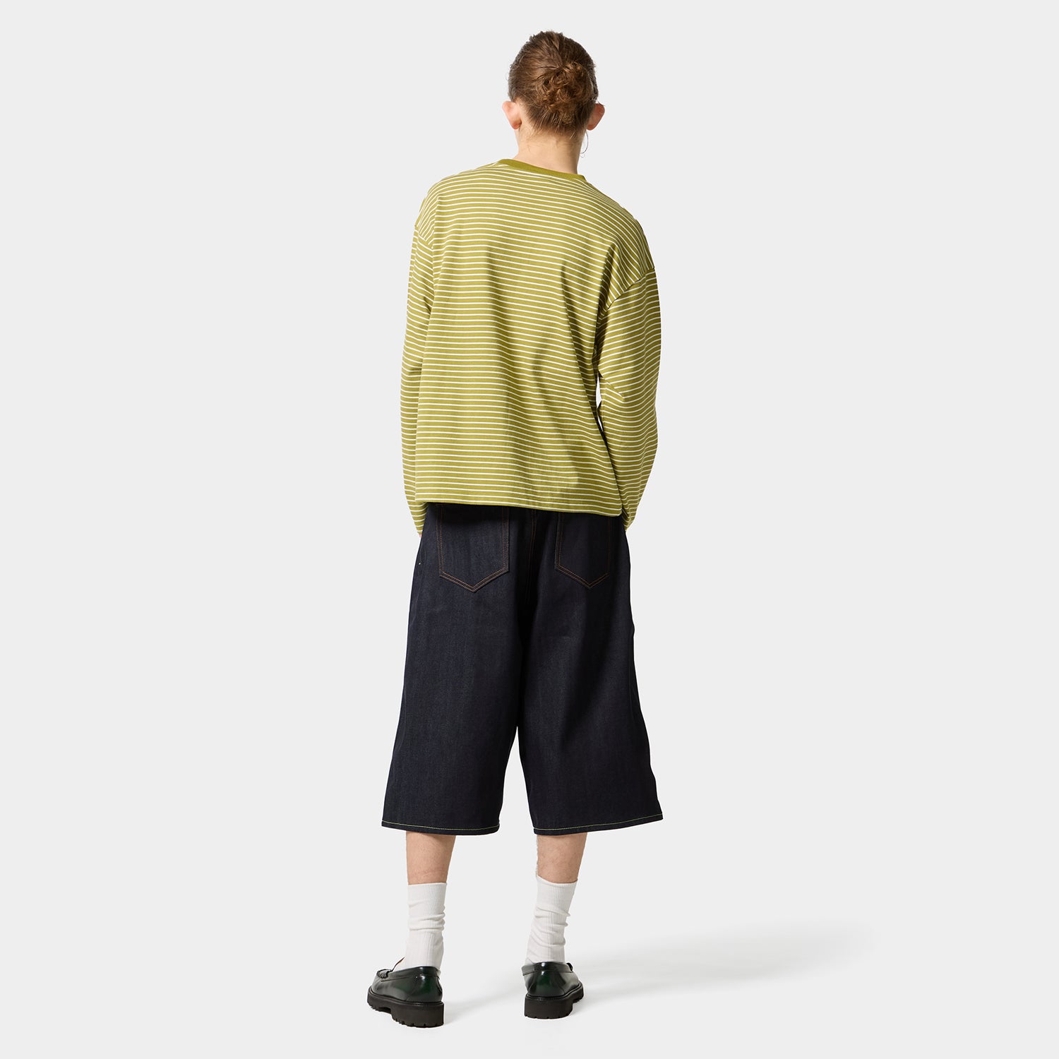 HUF (ハフ) Worldwide JP /TOPS & SHIRTS（トップス&シャツ）/ AIR FLOW LS BORDER CREW商品 / NAVY