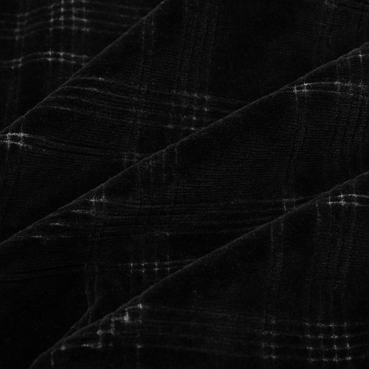 HUF (ハフ) Worldwide JP /SWEATSHIRTS（スウェットシャツ）/ 1984 PLAID VELOUR CREW商品 / SAND