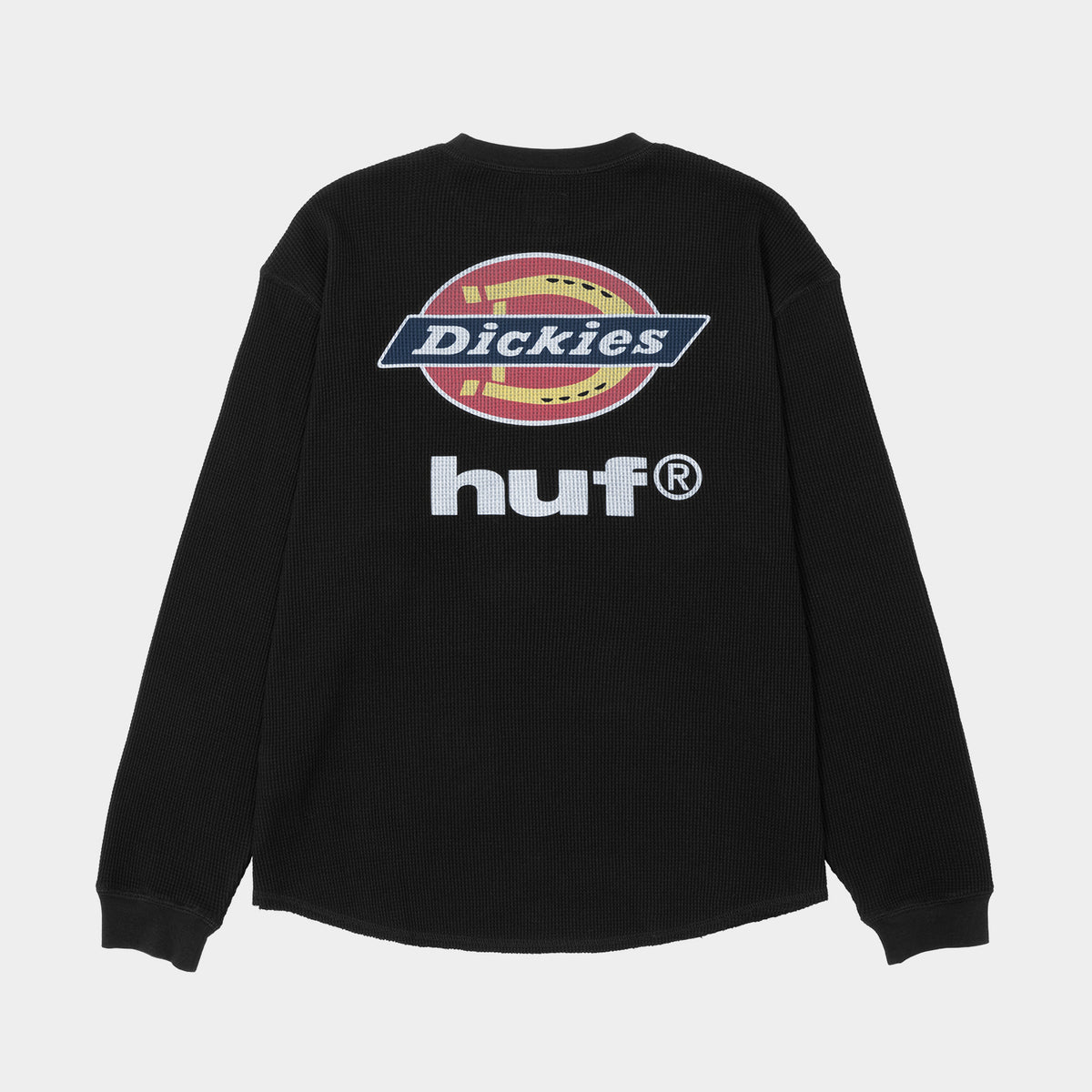 HUF (ハフ) Worldwide JP / TOPS & SHIRTS（トップス&シャツ） / huf® x Dickies® LOGO THERMAL商品 / BLACK