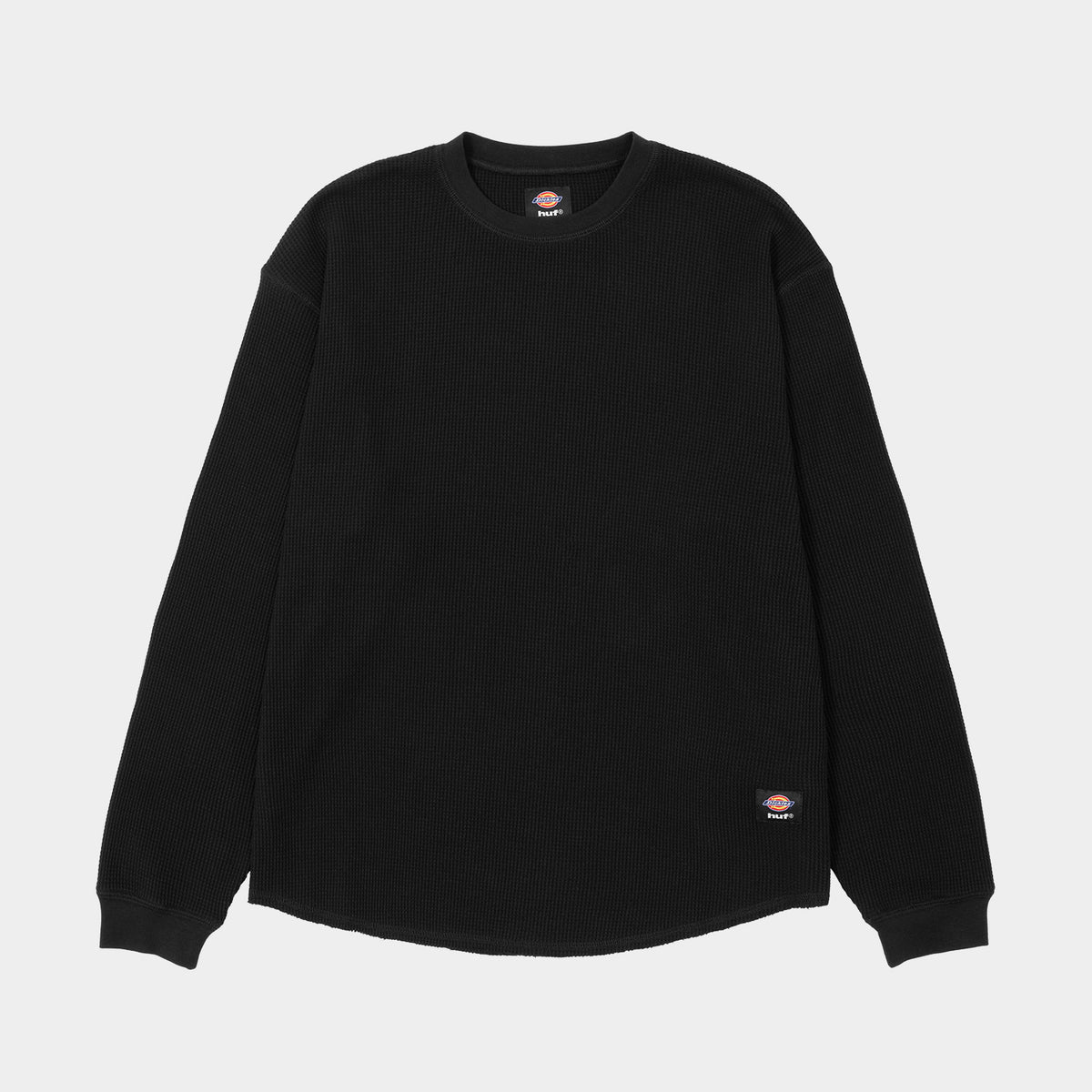 HUF (ハフ) Worldwide JP / TOPS & SHIRTS（トップス&シャツ） / huf® x Dickies® LOGO THERMAL商品 / BLACK