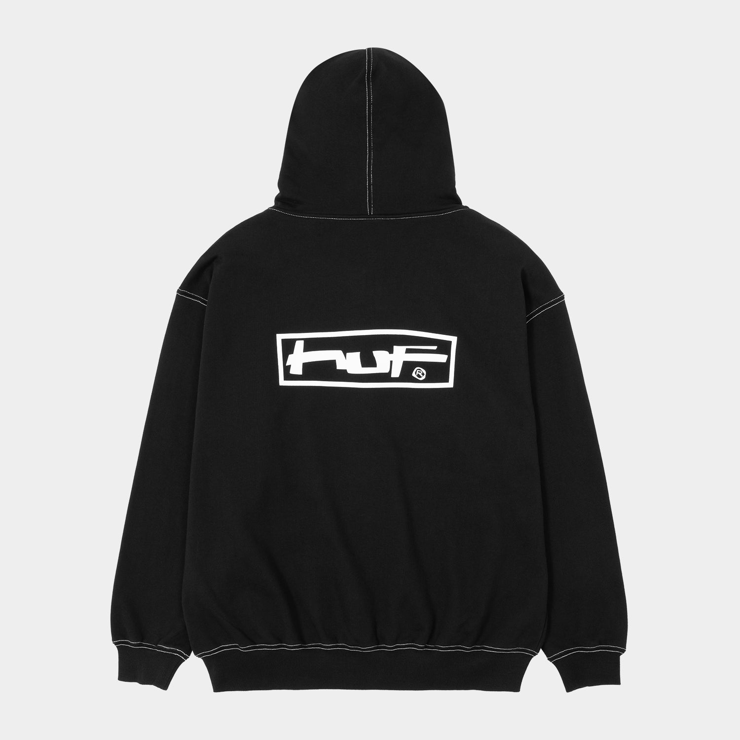 HUF (ハフ) Worldwide JP /HOODIES（パーカー）/ STRETCH FULL ZIP HOODIE商品 / ASH