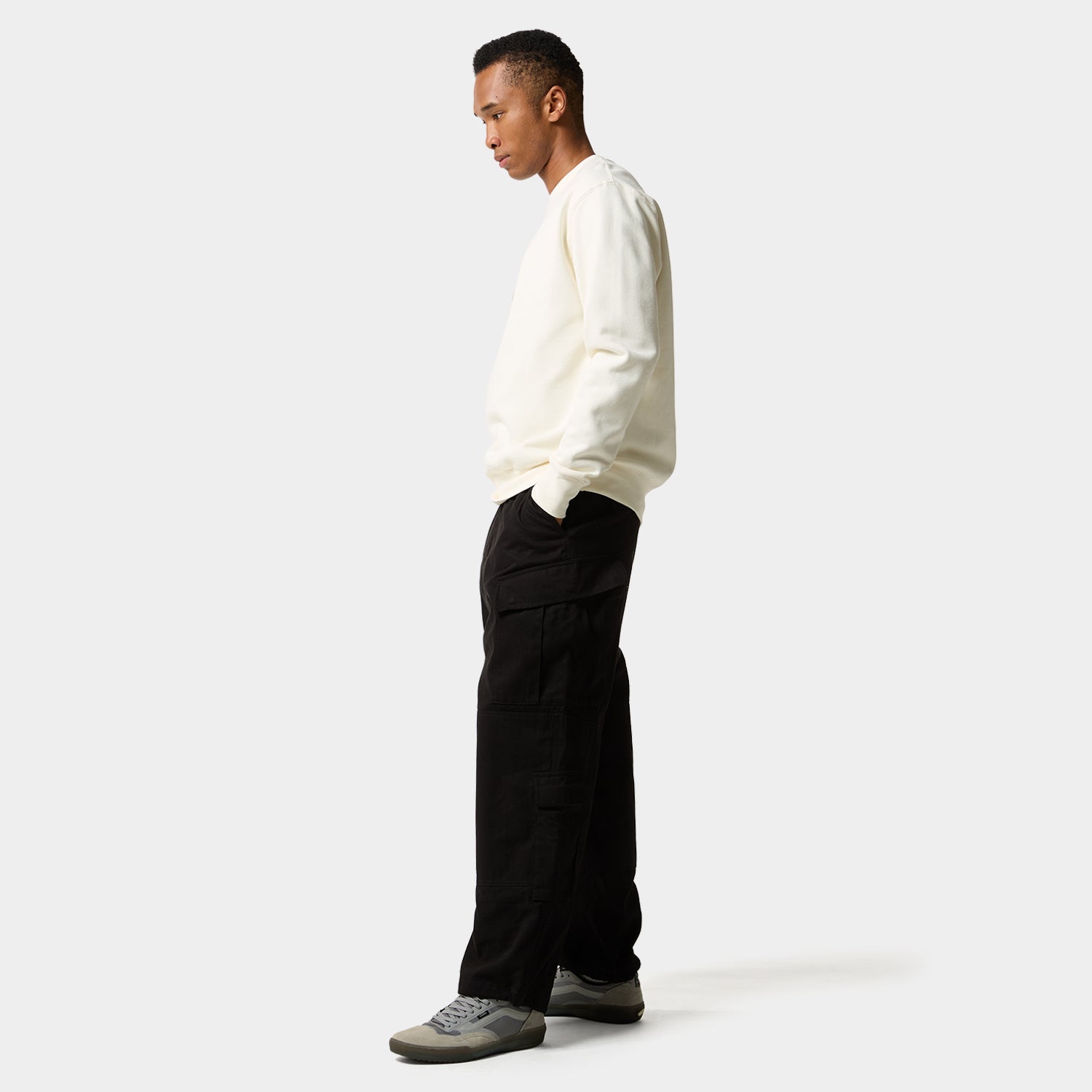 HUF (ハフ) Worldwide JP /SWEATSHIRTS（スウェットシャツ）/ TRANSIT AUTHORITY CREWNECK商品 / BLEACH