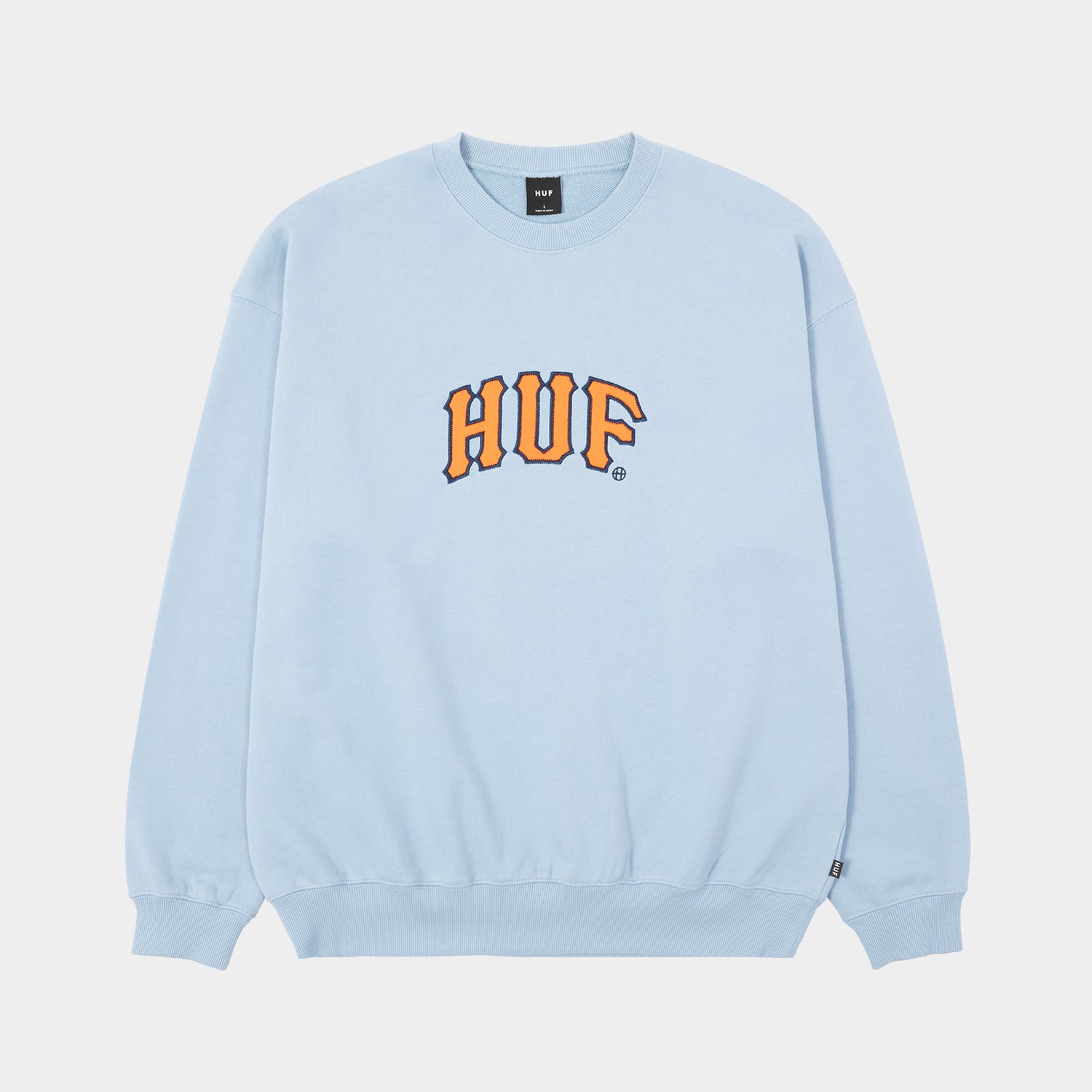 ARCH APPLIQUE CREWNECK - HUF Worldwide JP ハフ ARCH APPLIQUE CREWNECK - HUF Worldwide JP ハフ