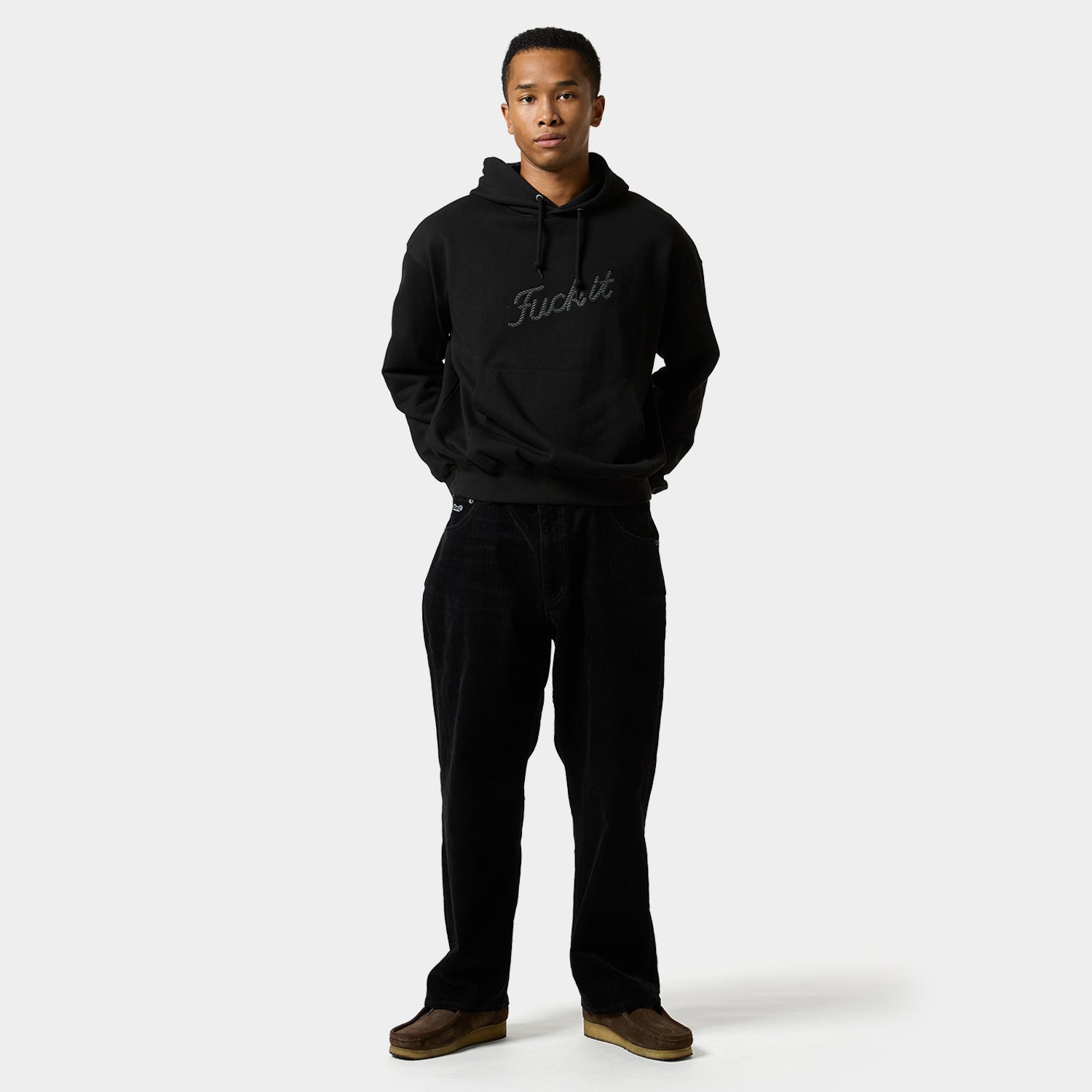 HUF (ハフ) Worldwide JP /HOODIES（パーカー）/ LASSO HOODIE商品 / BLACK