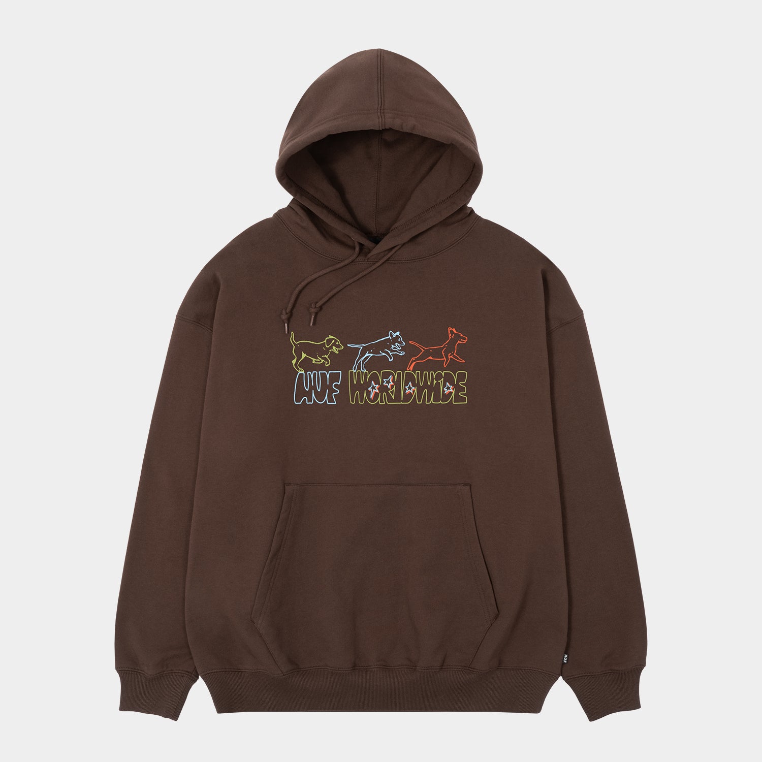 HUF (ハフ) Worldwide JP /HOODIES（パーカー）/ FETCH HOODIE商品 / CHOCOLATE