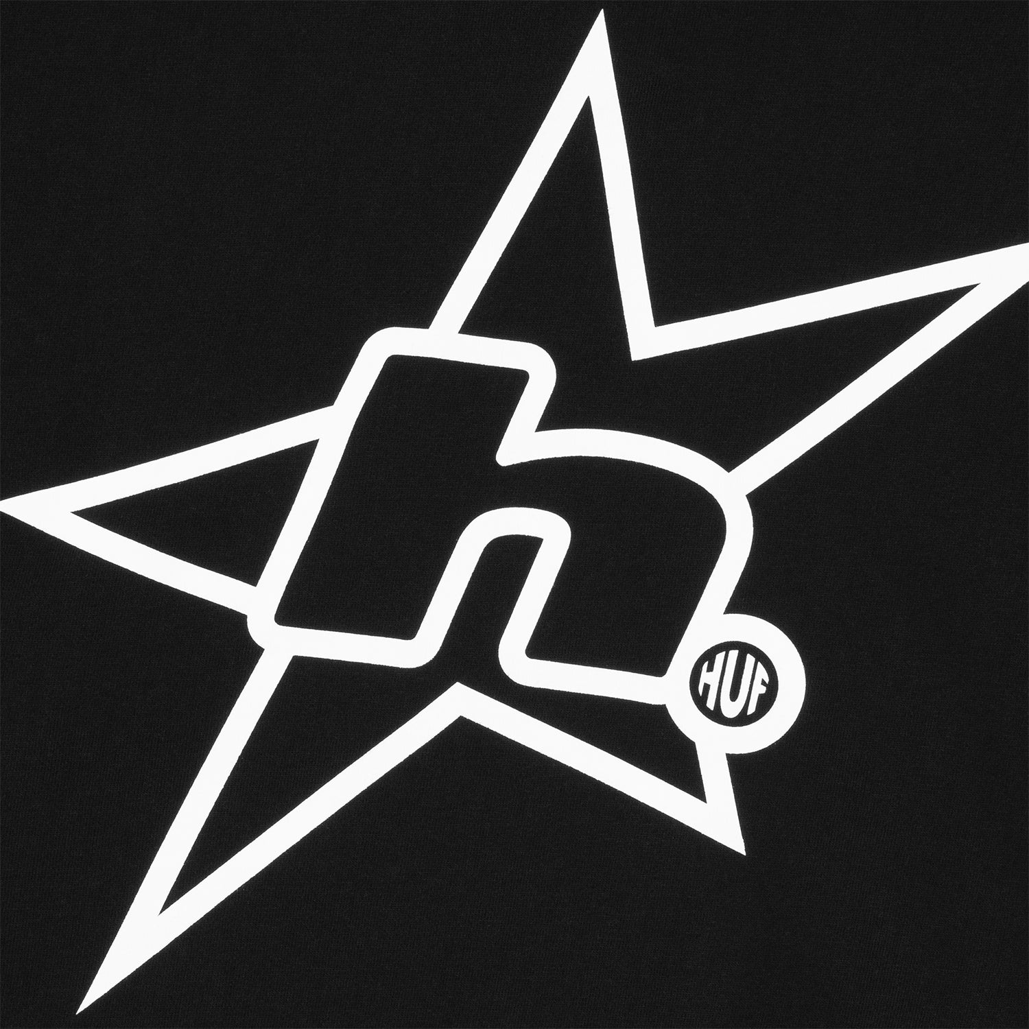 HUF (ハフ) Worldwide JP /HOODIES（パーカー）/ H STAR LOGO HOODIE商品 / BLACK