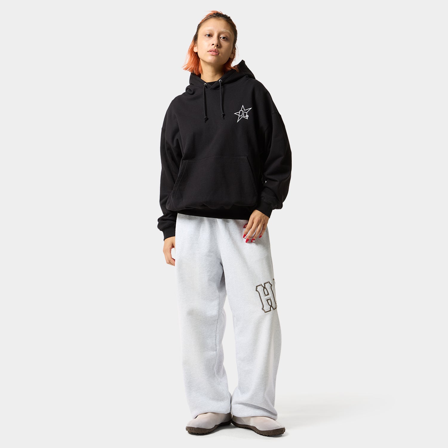 HUF (ハフ) Worldwide JP /HOODIES（パーカー）/ H STAR LOGO HOODIE商品 / BLACK