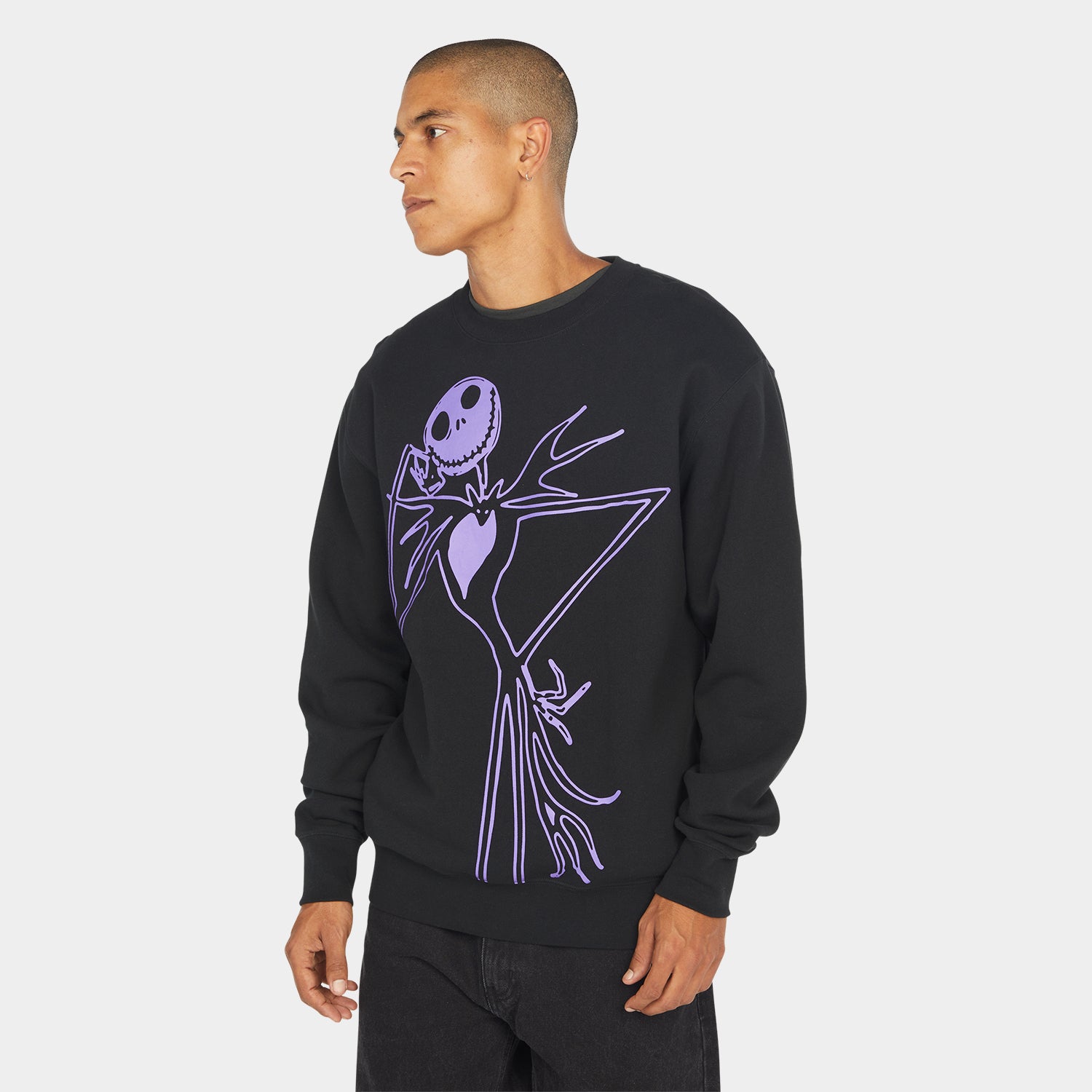 HUF X THE NIGHTMARE BEFORE CHRISTMAS JACK SKELLINGTON CREW