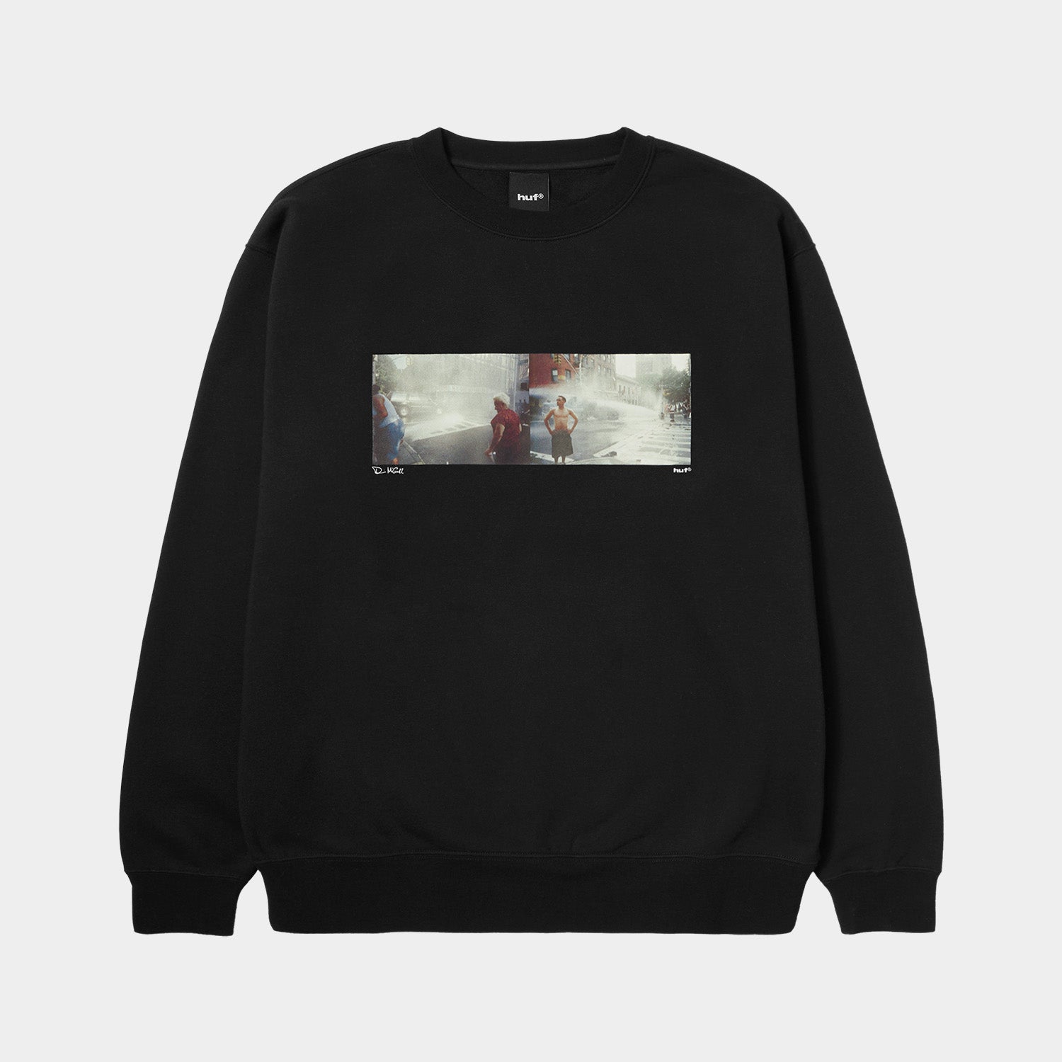 HUF (ハフ) Worldwide JP /SWEATSHIRTS（スウェットシャツ）/ LOST MY WAY HOME CREW商品 / BLACK