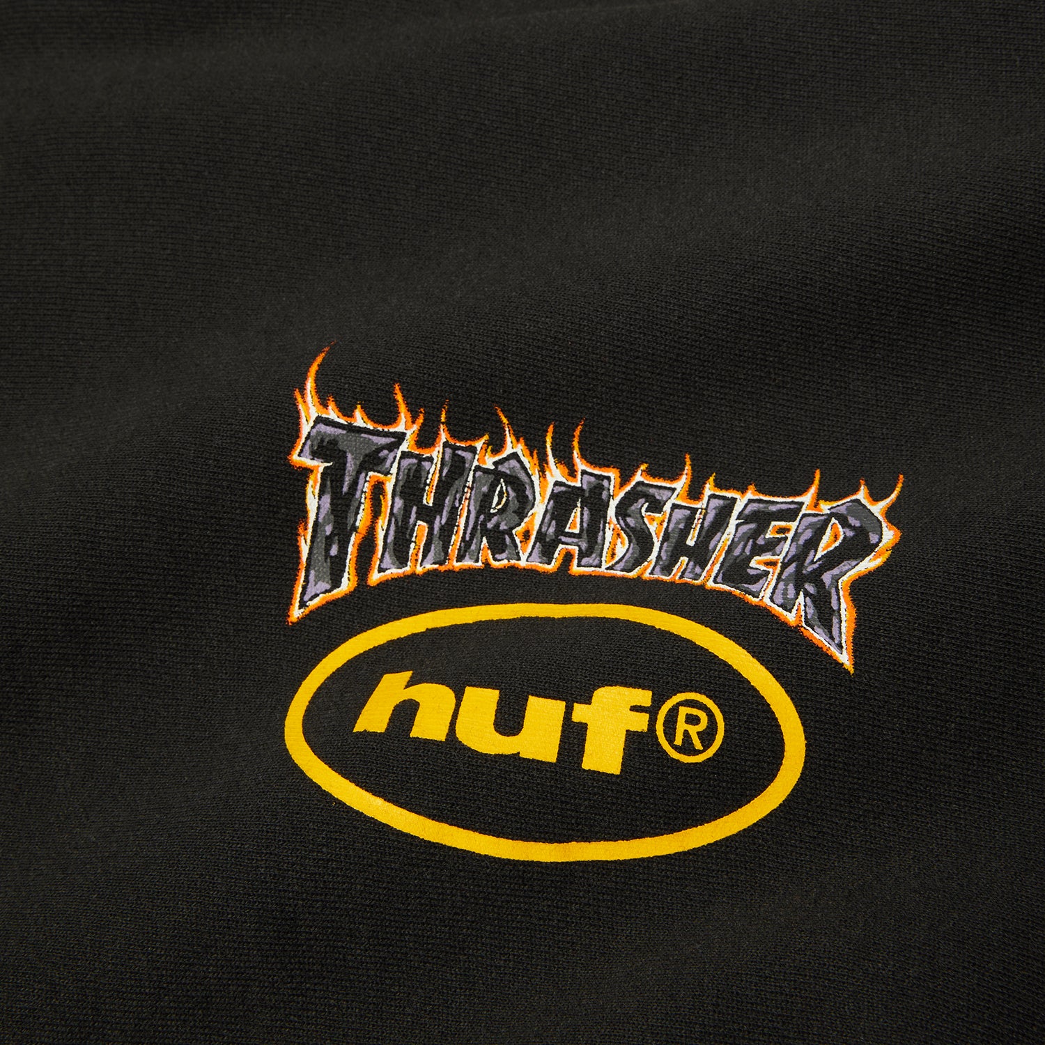 HUF X THRASHER MELTDOWN HEAVYWEIGHT HOODIE｜HOODIES（パーカー
