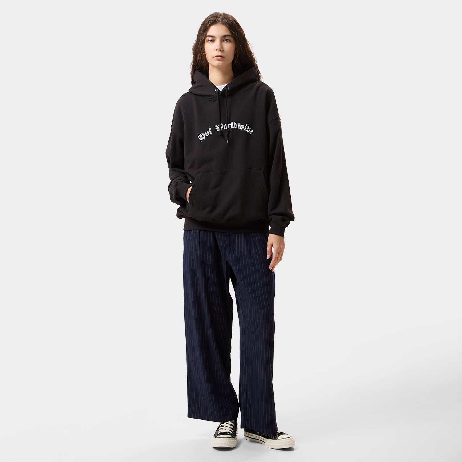 HUF (ハフ) Worldwide JP /HOODIES（パーカー）/ OLYMPIA HOODIE商品 / BLACK