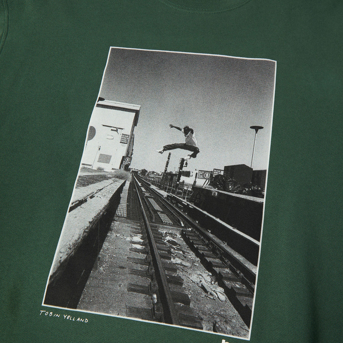 HUF (ハフ) Worldwide JP /SWEATSHIRTS（スウェットシャツ）/ TAKING THE LEAP CREW商品 / BLACK