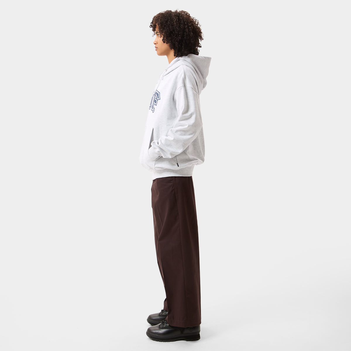 HUF (ハフ) Worldwide JP /HOODIES（パーカー）/ CLASSIC ARCH FULL ZIP HOODIE商品 / ASH GREY