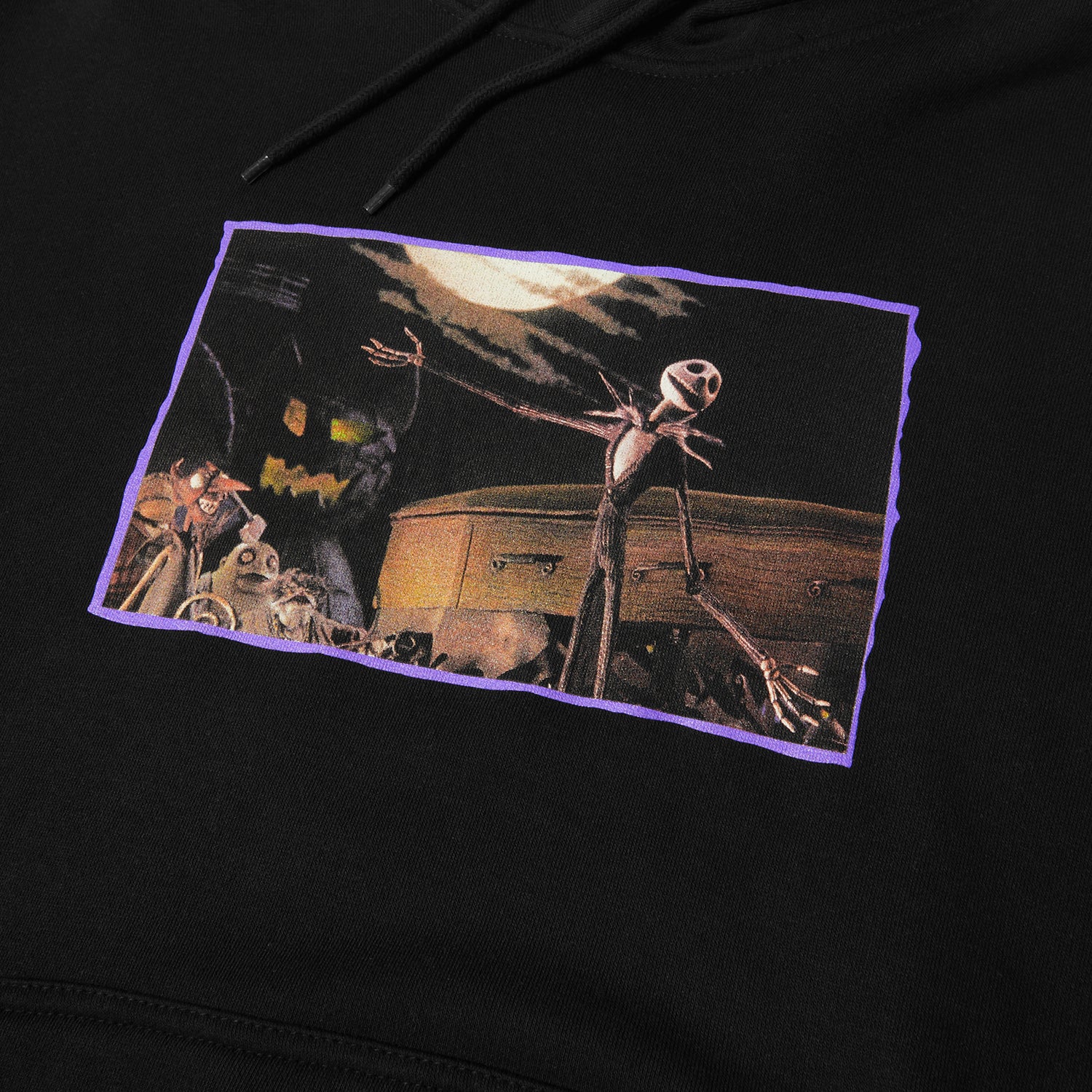HUF (ハフ) Worldwide JP /HOODIES（パーカー）/ HUF X NIGHTMARE BEFORE CHRISTMAS JACK TOWN MEETING HOODIE商品 / BLACK