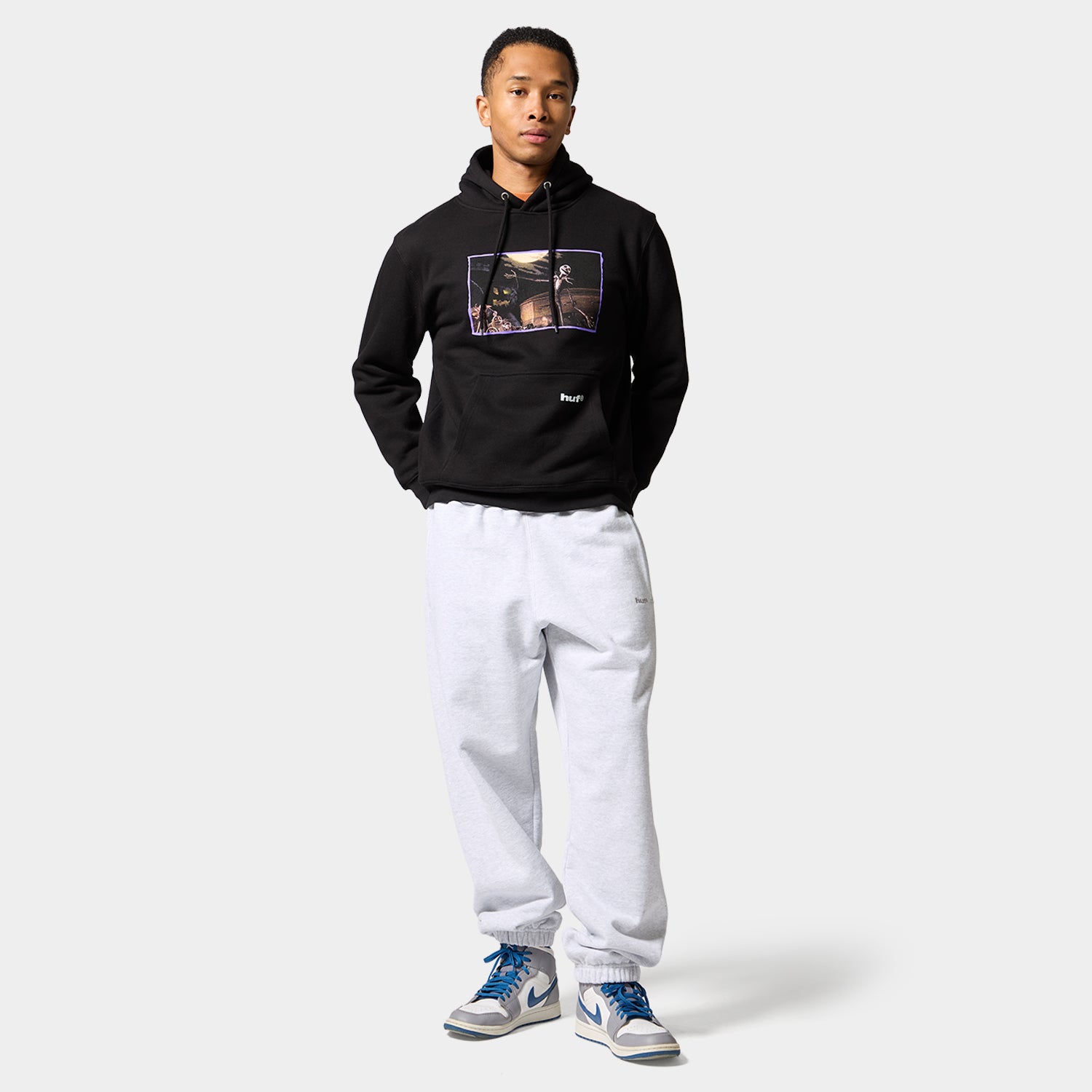 HUF X NIGHTMARE BEFORE CHRISTMAS JACK TOWN MEETING HOODIE｜HOODIES