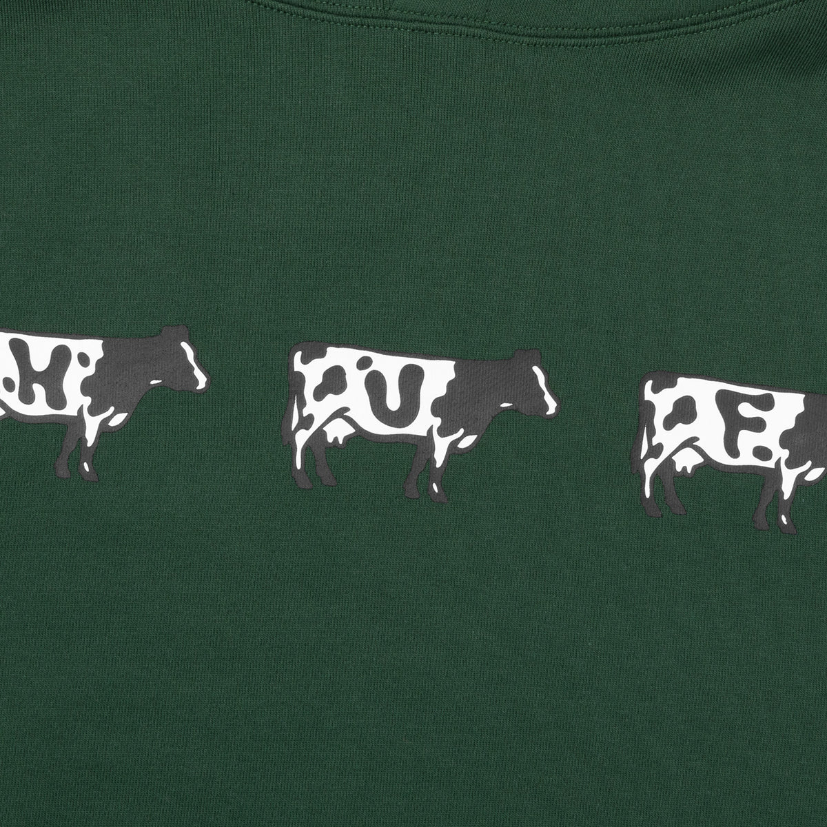 HUF (ハフ) Worldwide JP /HOODIES（パーカー）/ MOO HOODIE商品 / FOREST GREEN