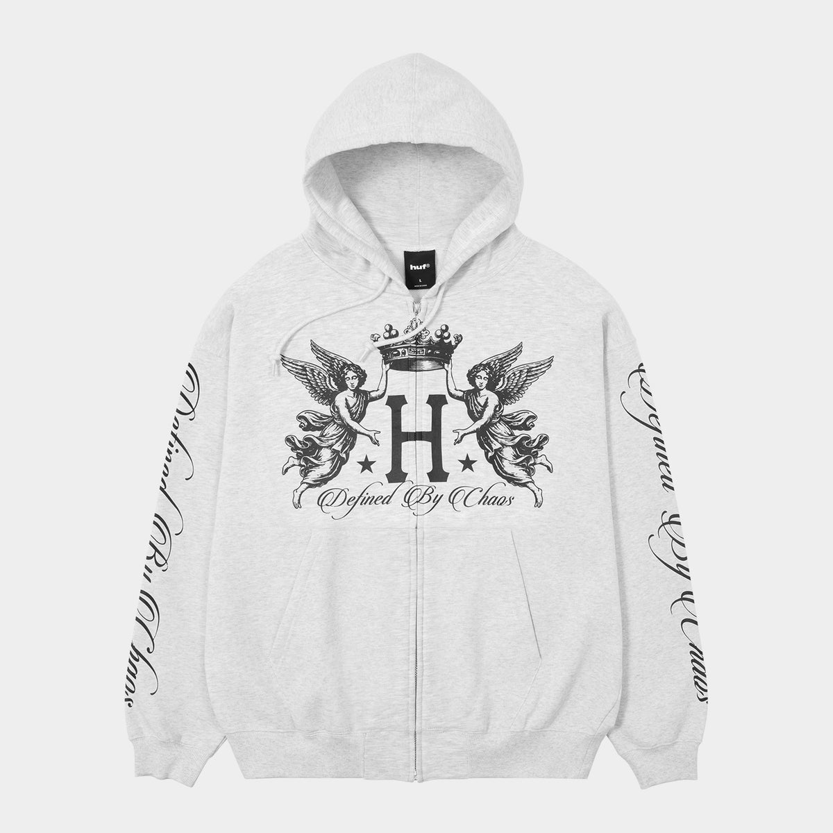HUF (ハフ) Worldwide JP / HOODIES（パーカー） / ROYALTY FULL ZIP HOODIE商品 / ASH GREY