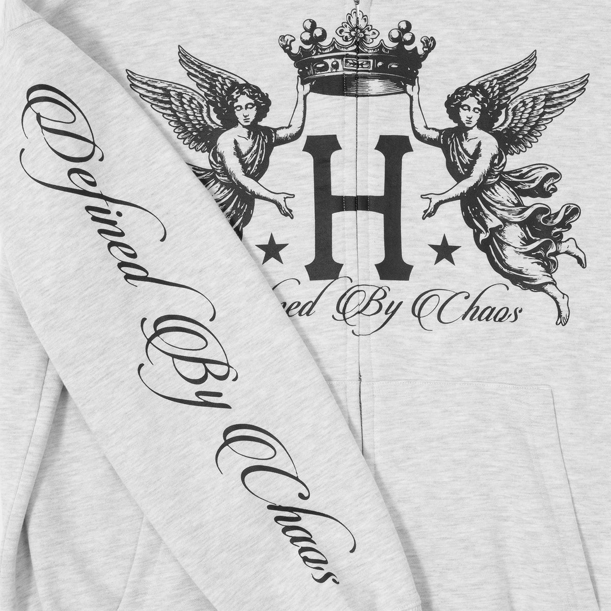 HUF (ハフ) Worldwide JP /HOODIES（パーカー）/ ROYALTY FULL ZIP HOODIE商品 / ASH GREY