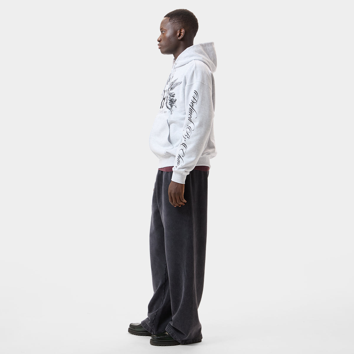 HUF (ハフ) Worldwide JP /HOODIES（パーカー）/ ROYALTY FULL ZIP HOODIE商品 / ASH GREY