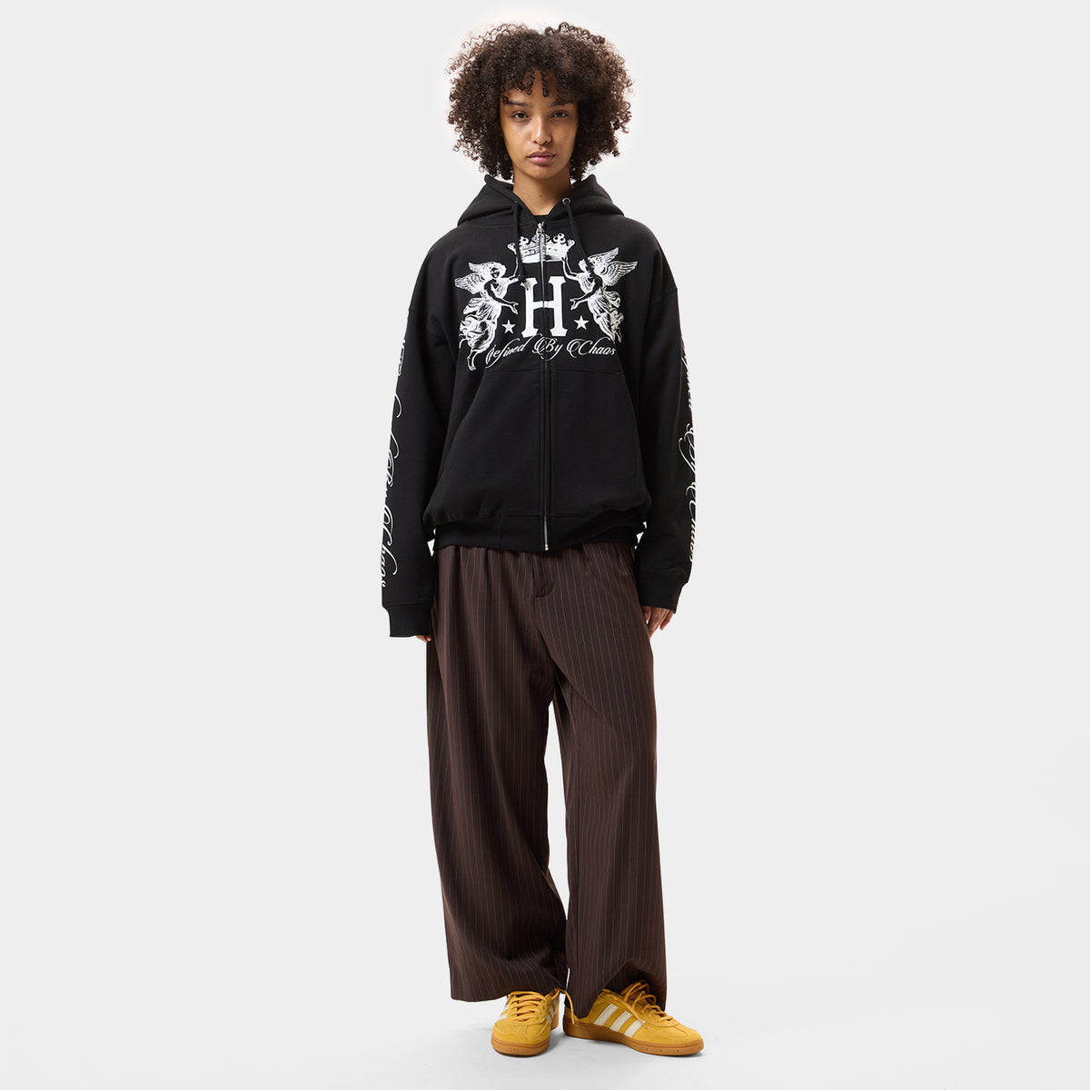 HUF (ハフ) Worldwide JP /HOODIES（パーカー）/ ROYALTY FULL ZIP HOODIE商品 / ASH GREY