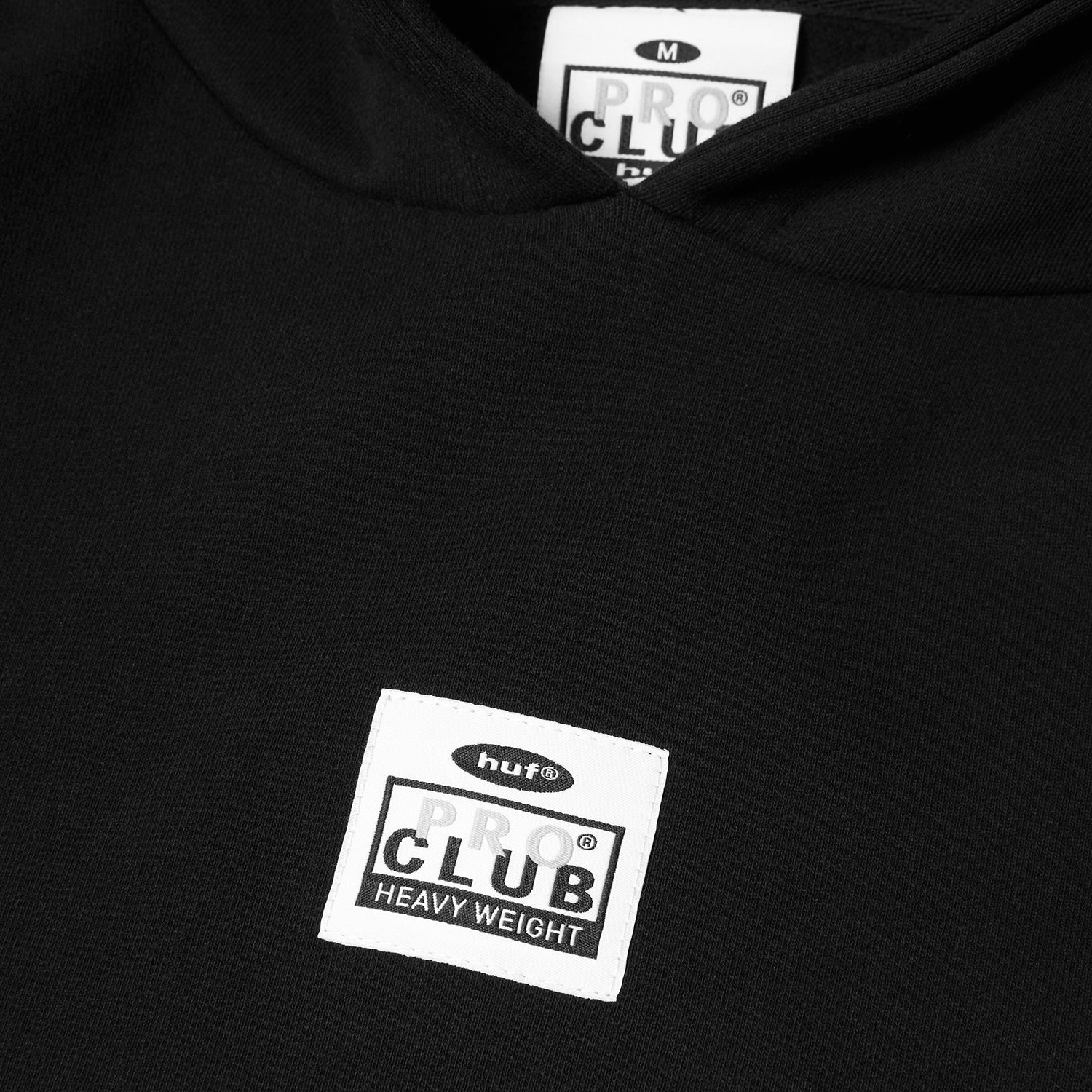 HUF (ハフ) Worldwide JP /HOODIES（パーカー）/ HUF X PROCLUB HEAVYWEIGHT HOODIE商品 / BLACK