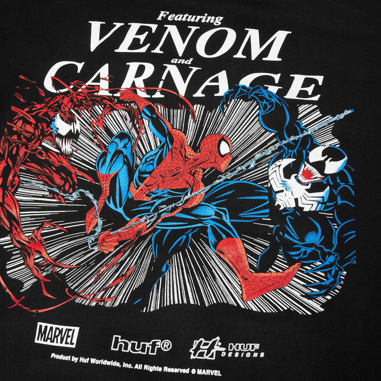 HUF X SPIDER-MAN MAXIMUM CARNAGE HOODIE｜HOODIES（パーカー