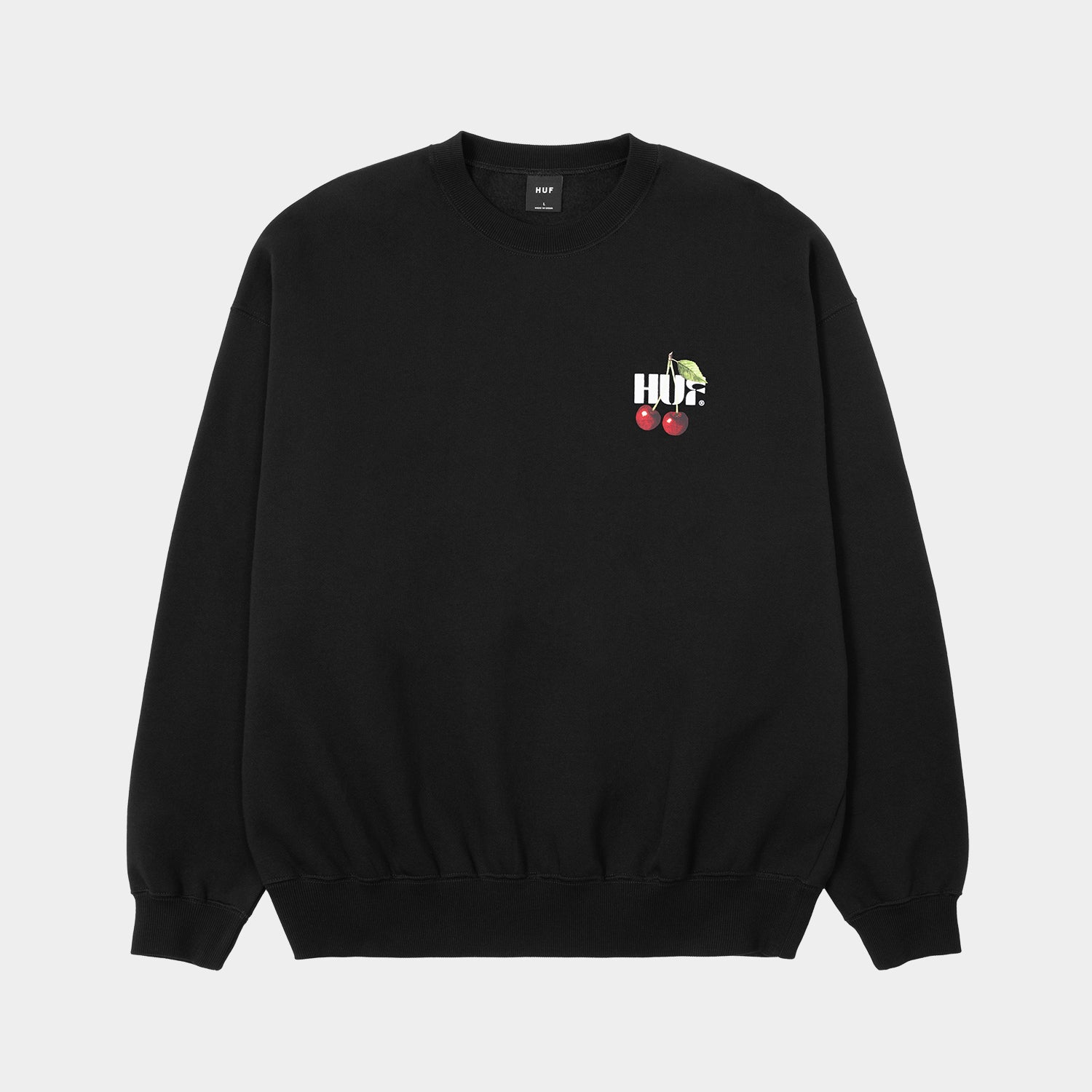 SET OF CHERRIES FLEECE CREW - HUF Worldwide JP