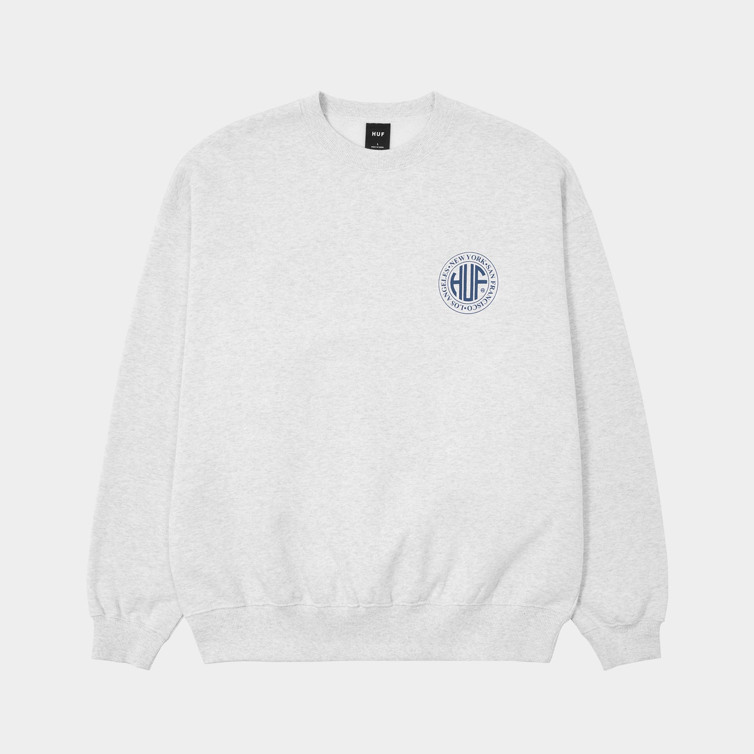 HUF (ハフ) Worldwide JP /SWEATSHIRTS（スウェットシャツ）/ REGIONAL CREWNECK商品 / BLACK