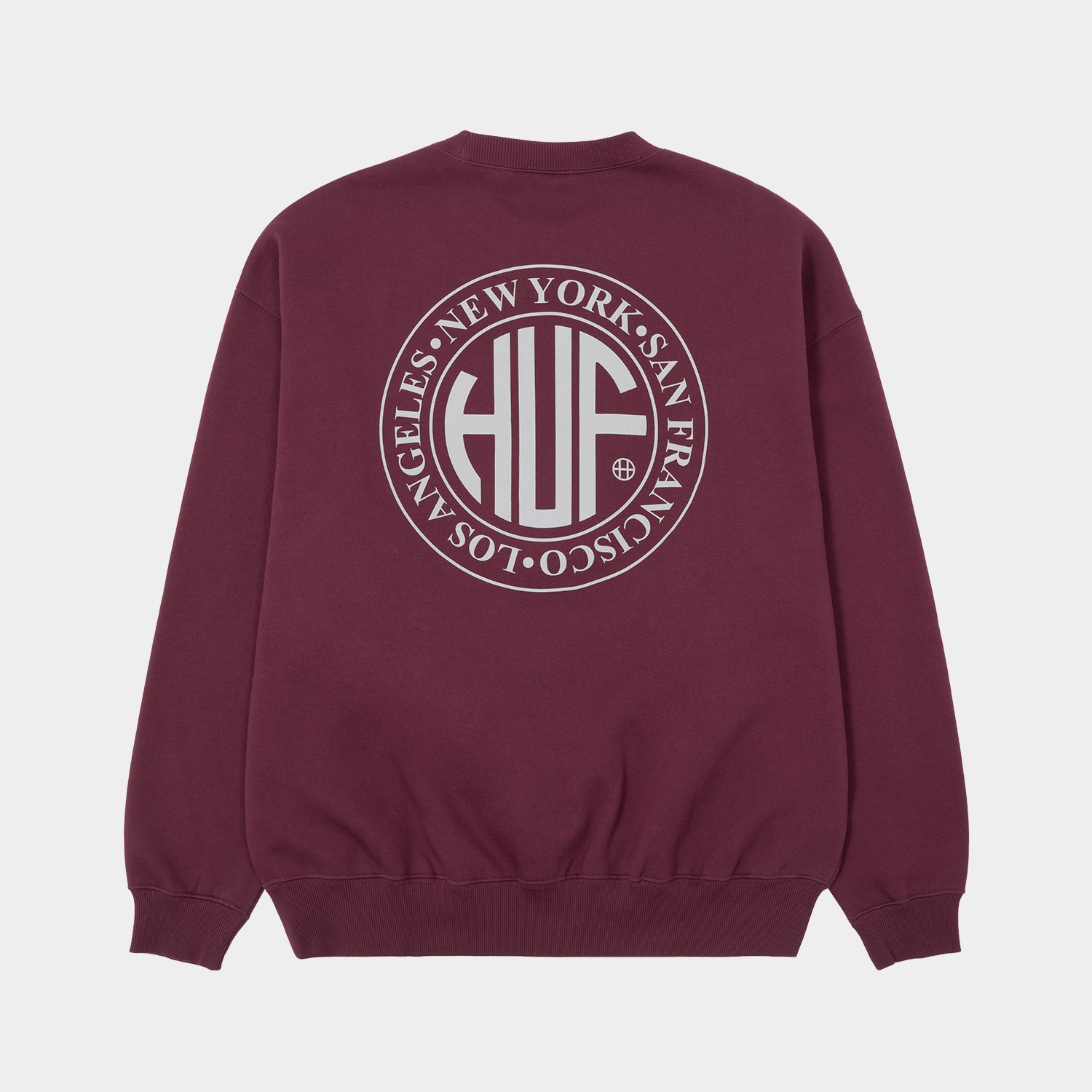 HUF (ハフ) Worldwide JP /SWEATSHIRTS（スウェットシャツ）/ REGIONAL CREWNECK商品 / BLACK