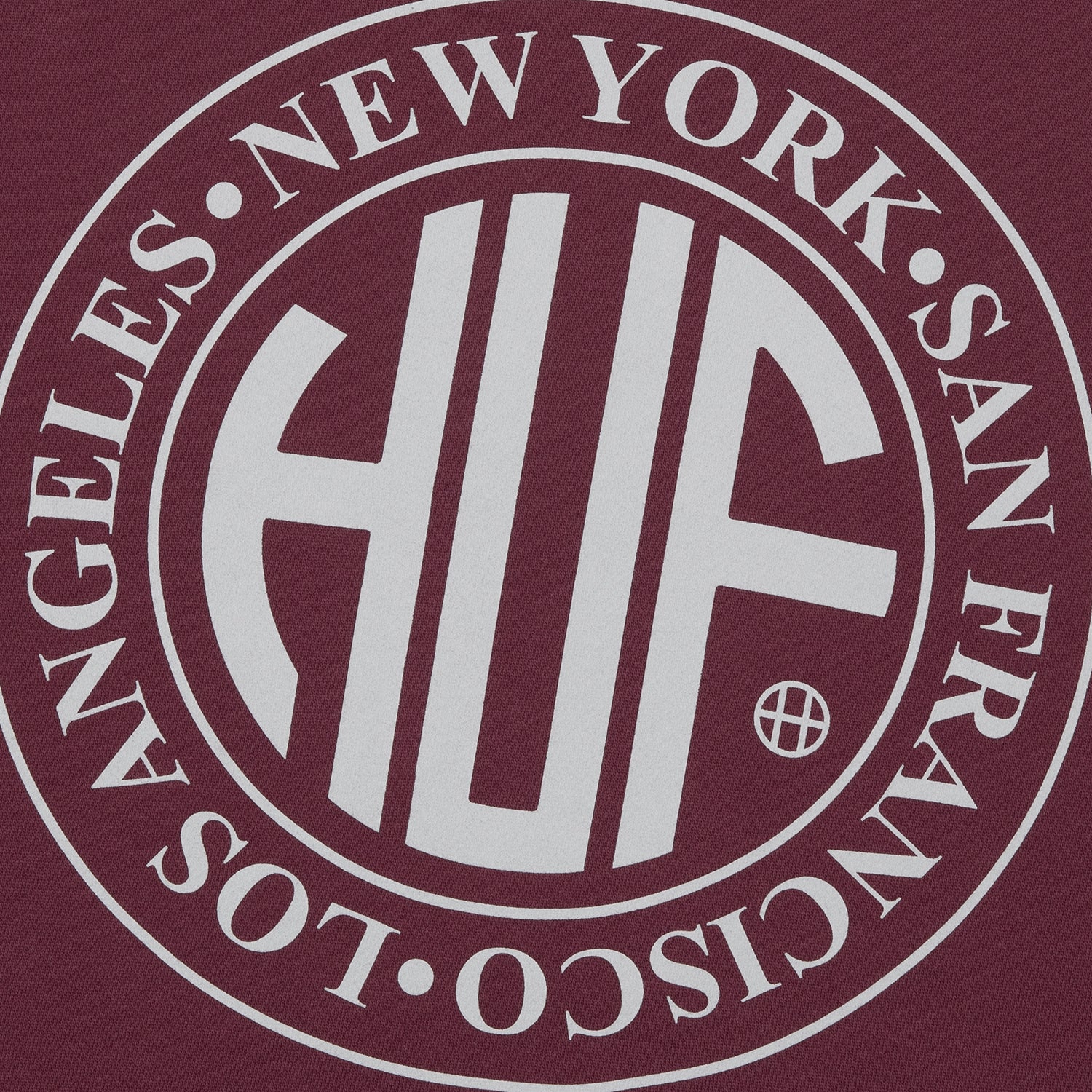 HUF (ハフ) Worldwide JP /SWEATSHIRTS（スウェットシャツ）/ REGIONAL CREWNECK商品 / BLACK