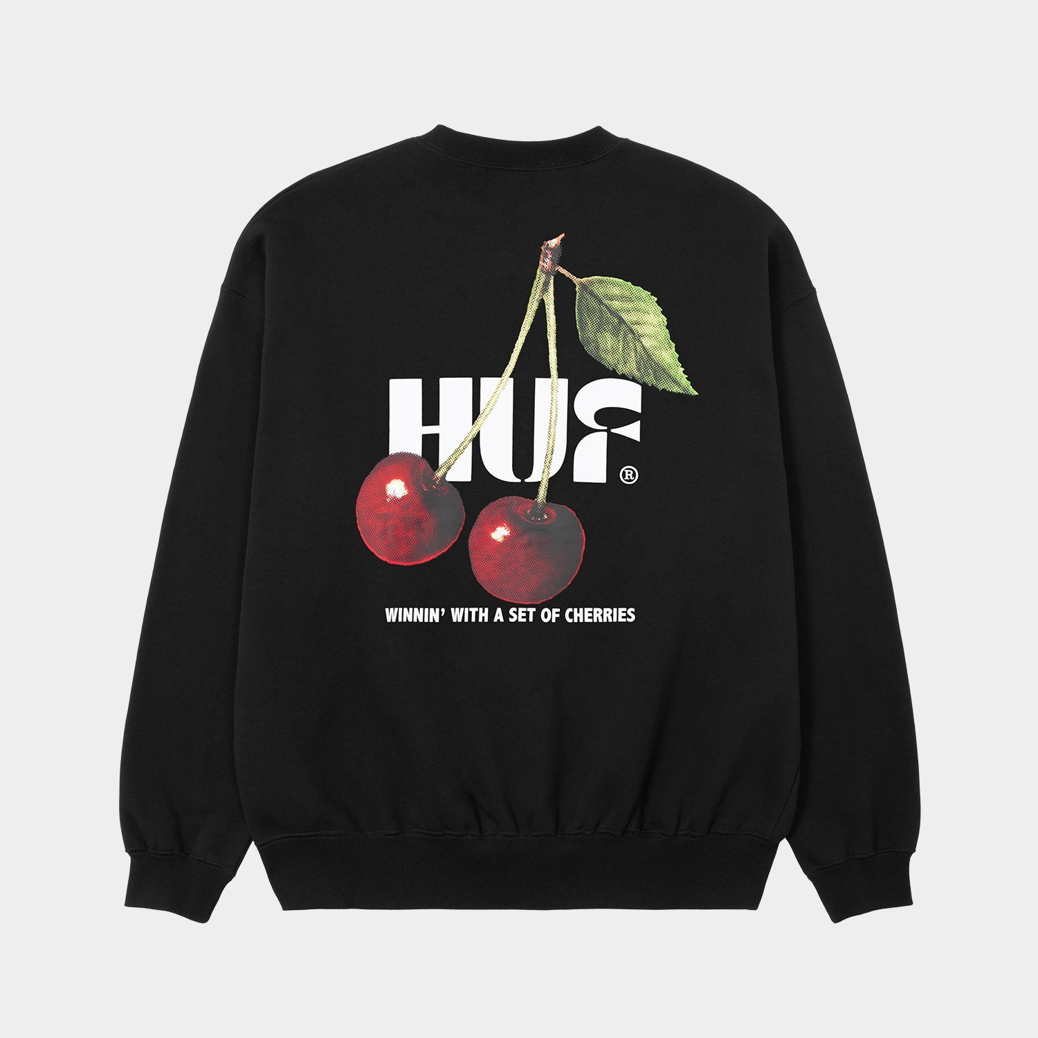 写真はブサイクですが、値下げ最終！HUF 限定品！ セットアップ SET OF CHERRIES CREWNECK｜SWEATSHIRTS（スウェットシャツ）｜【公式