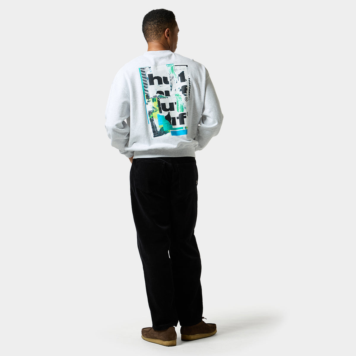 HUF (ハフ) Worldwide JP /SWEATSHIRTS（スウェットシャツ）/ MEMORY OF FREEDOM CREWNECK商品 / BLACK