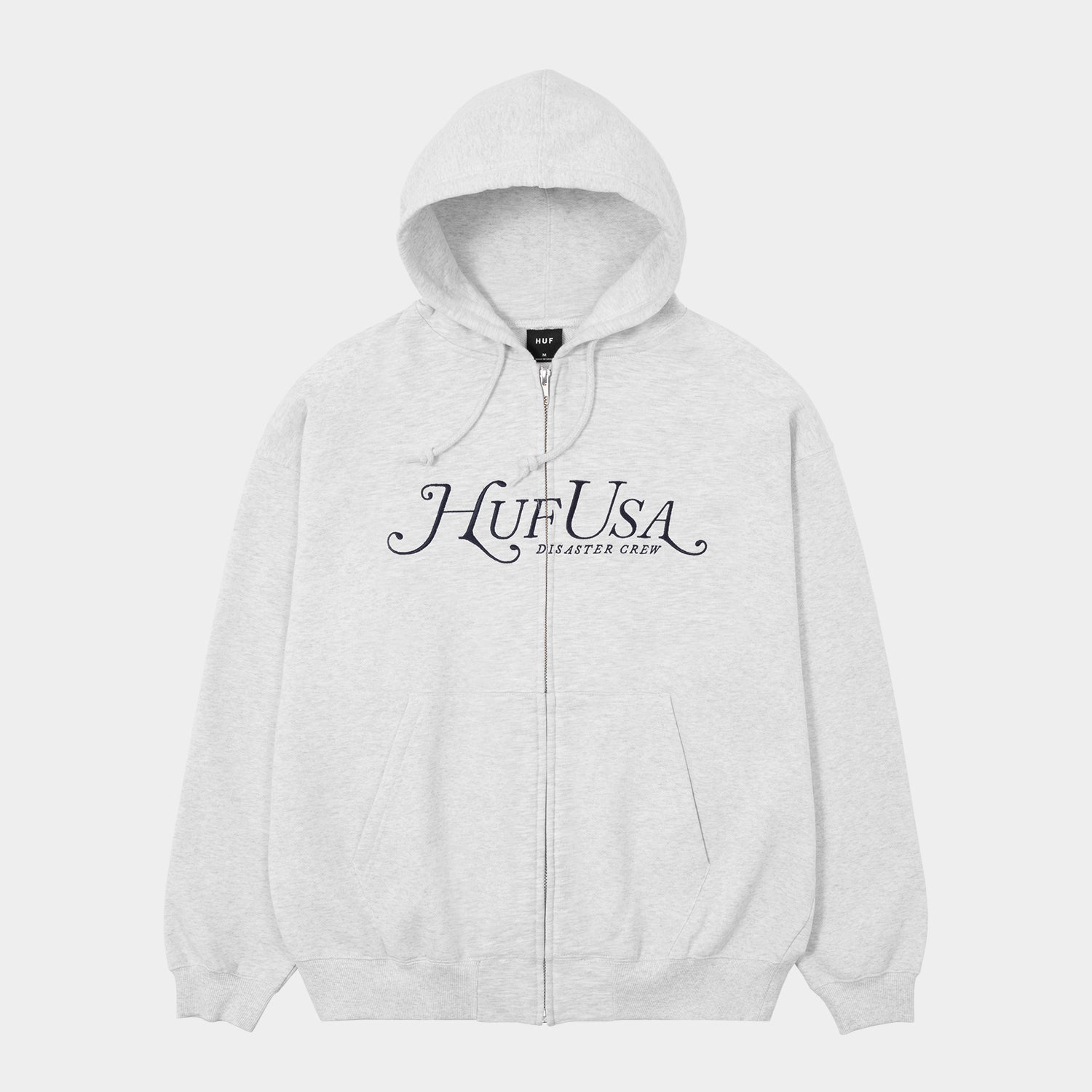 HUF (ハフ) Worldwide JP / HOODIES（パーカー） / MANHATTAN FULL ZIP HOODIE商品 / ASH GREY
