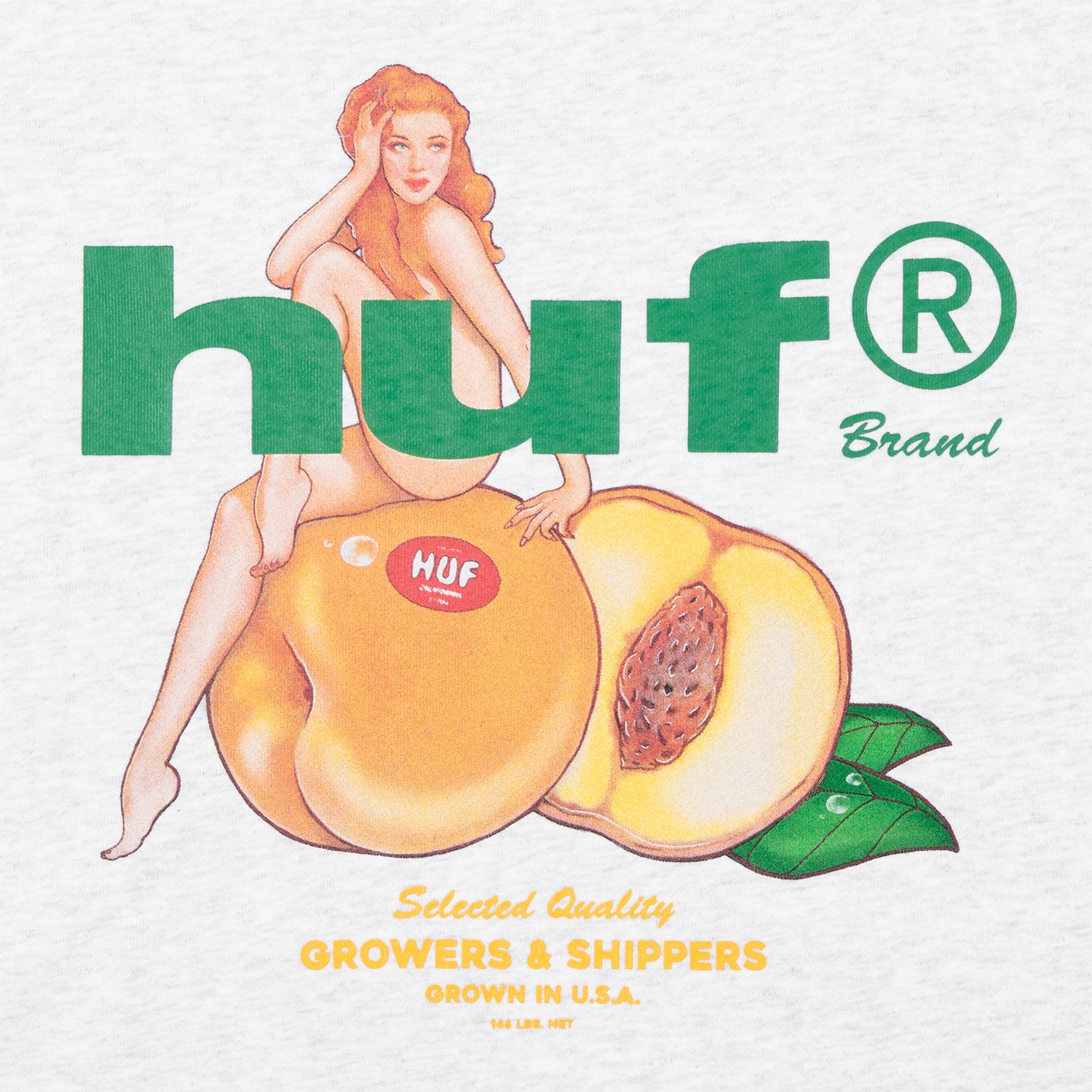HUF (ハフ) Worldwide JP /HOODIES（パーカー）/ PEACHY HOODIE商品 / BLACK