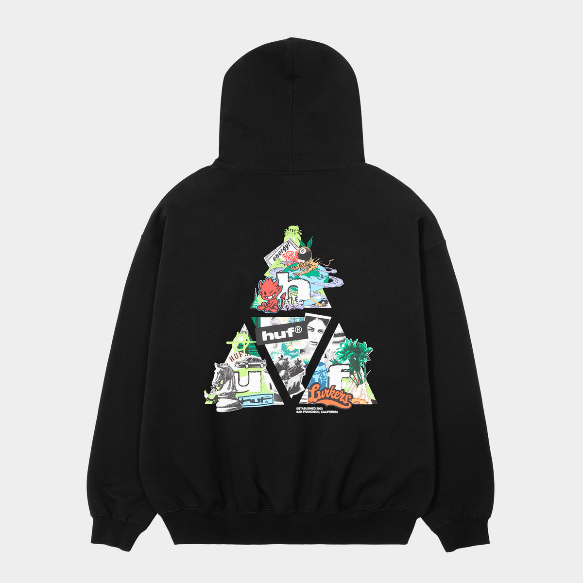 HUF (ハフ) Worldwide JP / HOODIES（パーカー） / ENERGY TT HOODIE商品 / BROWN