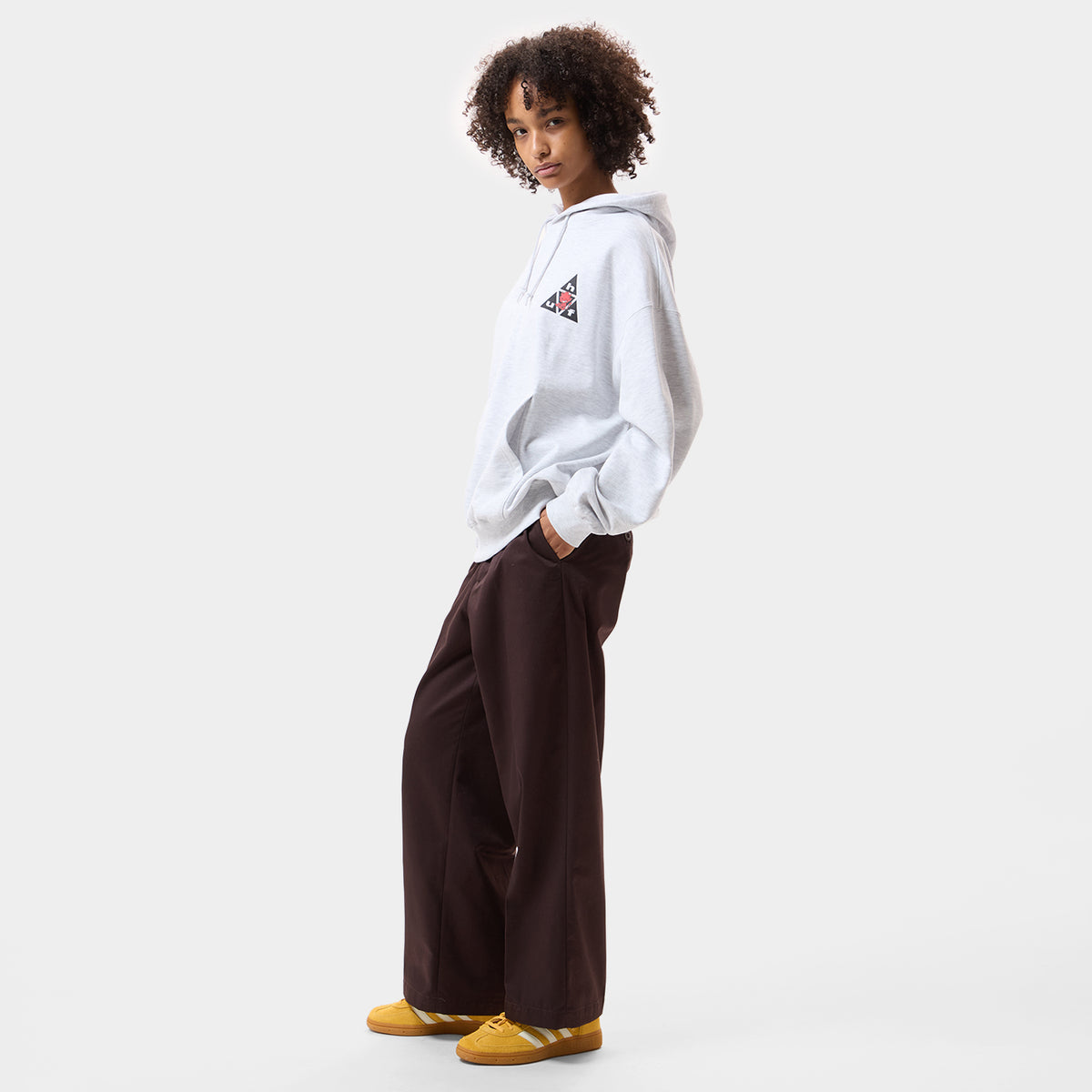 HUF (ハフ) Worldwide JP /HOODIES（パーカー）/ ENERGY TT HOODIE商品 / BROWN