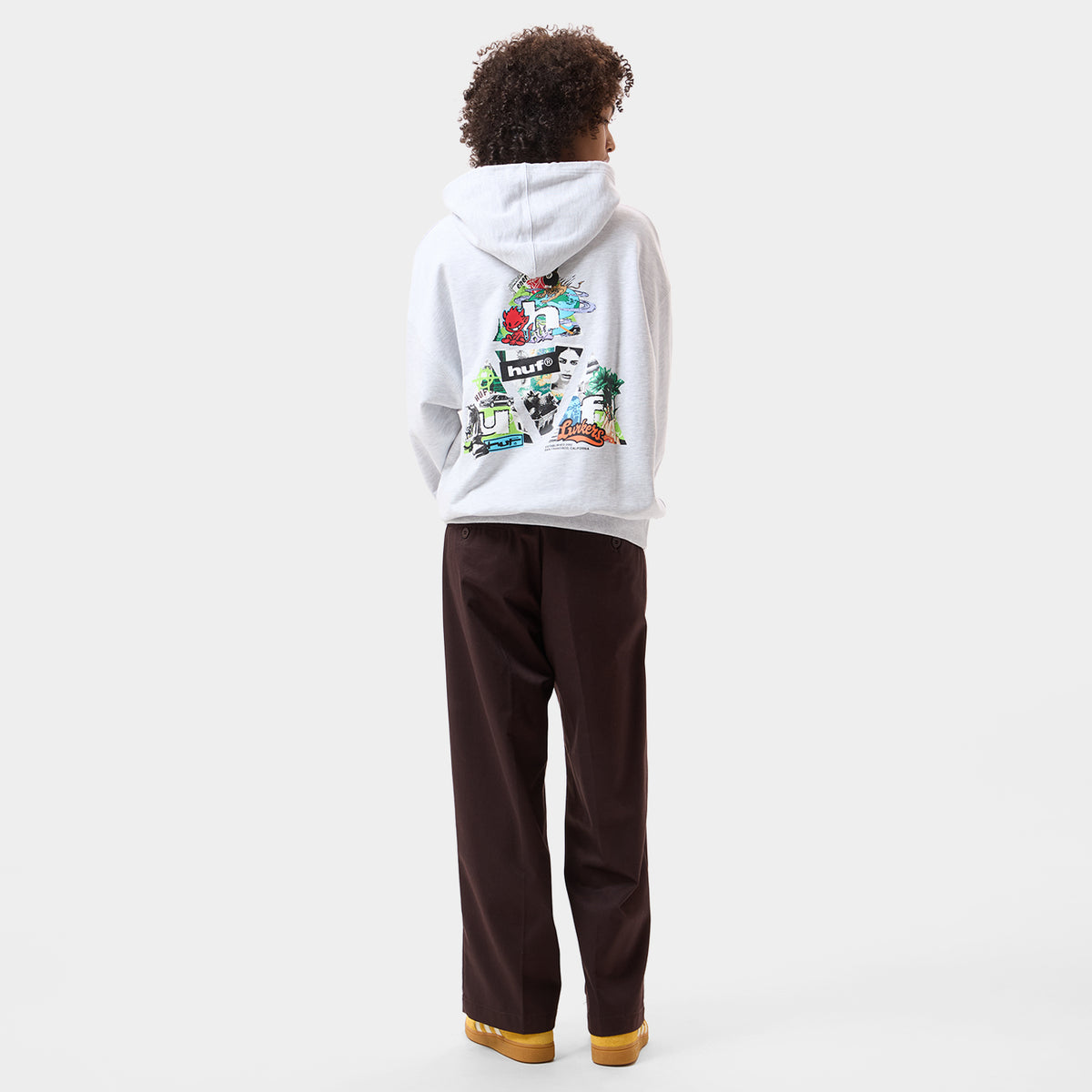 HUF (ハフ) Worldwide JP /HOODIES（パーカー）/ ENERGY TT HOODIE商品 / BROWN