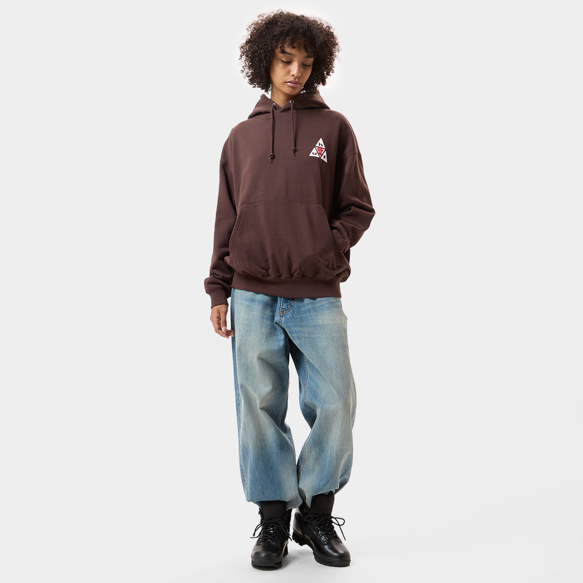 HUF (ハフ) Worldwide JP /HOODIES（パーカー）/ ENERGY TT HOODIE商品 / BROWN
