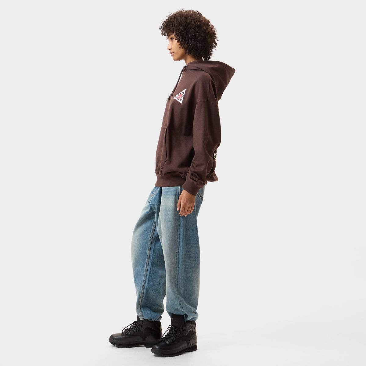 HUF (ハフ) Worldwide JP /HOODIES（パーカー）/ ENERGY TT HOODIE商品 / BROWN