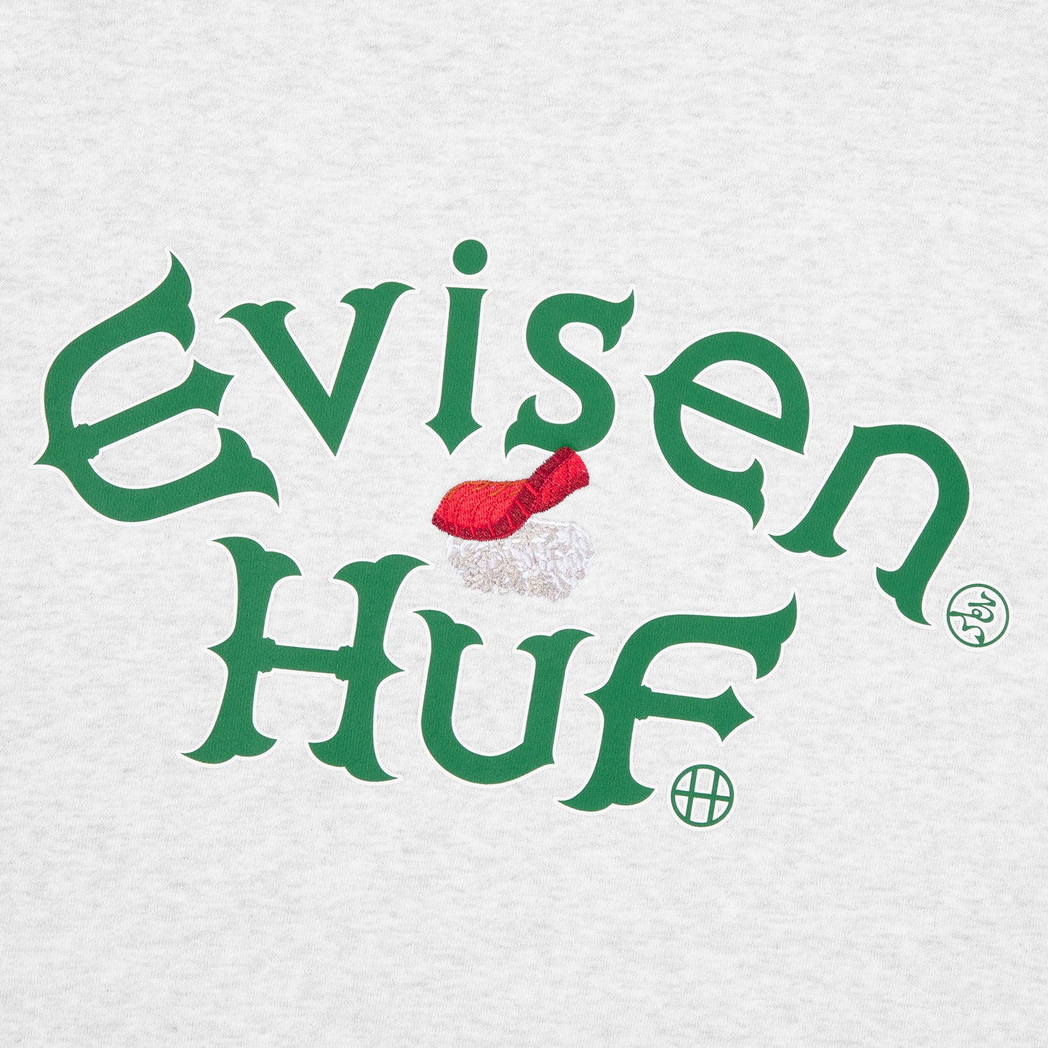 HUF X EVISEN SUSHI CREW FLEECE｜SWEATSHIRTS（スウェットシャツ