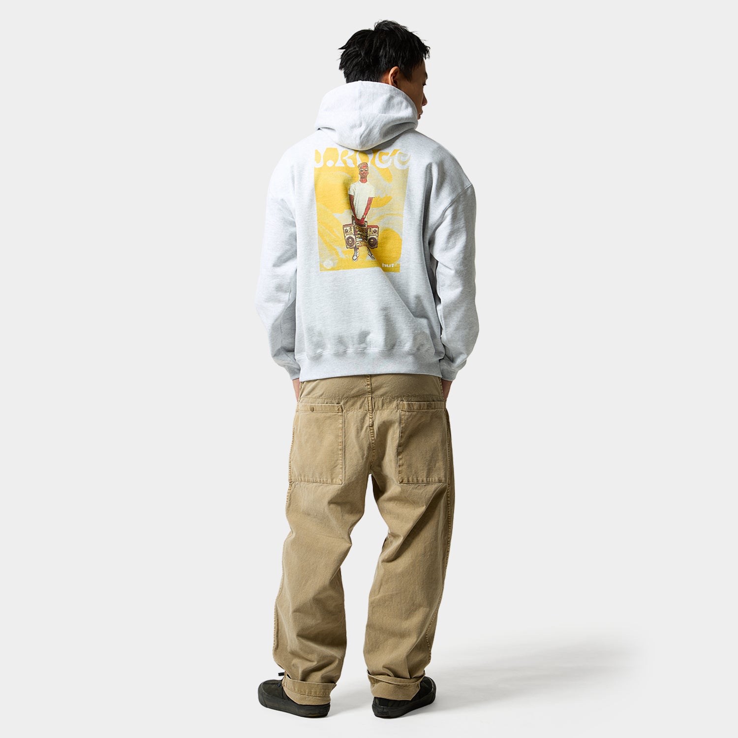 【J's】JSF x Manhattan Records フード付きパーカー HUF X J.ROCC X STONES THROW HOODIE｜HOODIES（パーカー）｜【公式