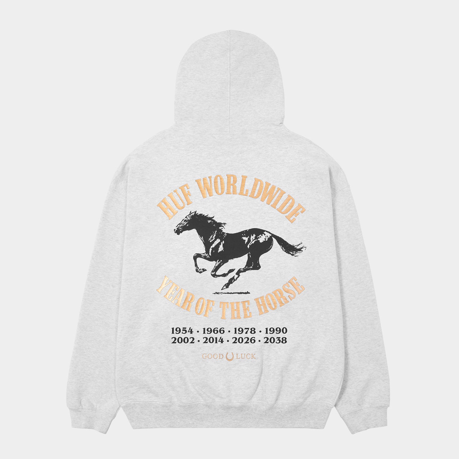 HUF (ハフ) Worldwide JP /HOODIES（パーカー）/ YEAR OF THE HORSE HOODIE商品 / BLACK