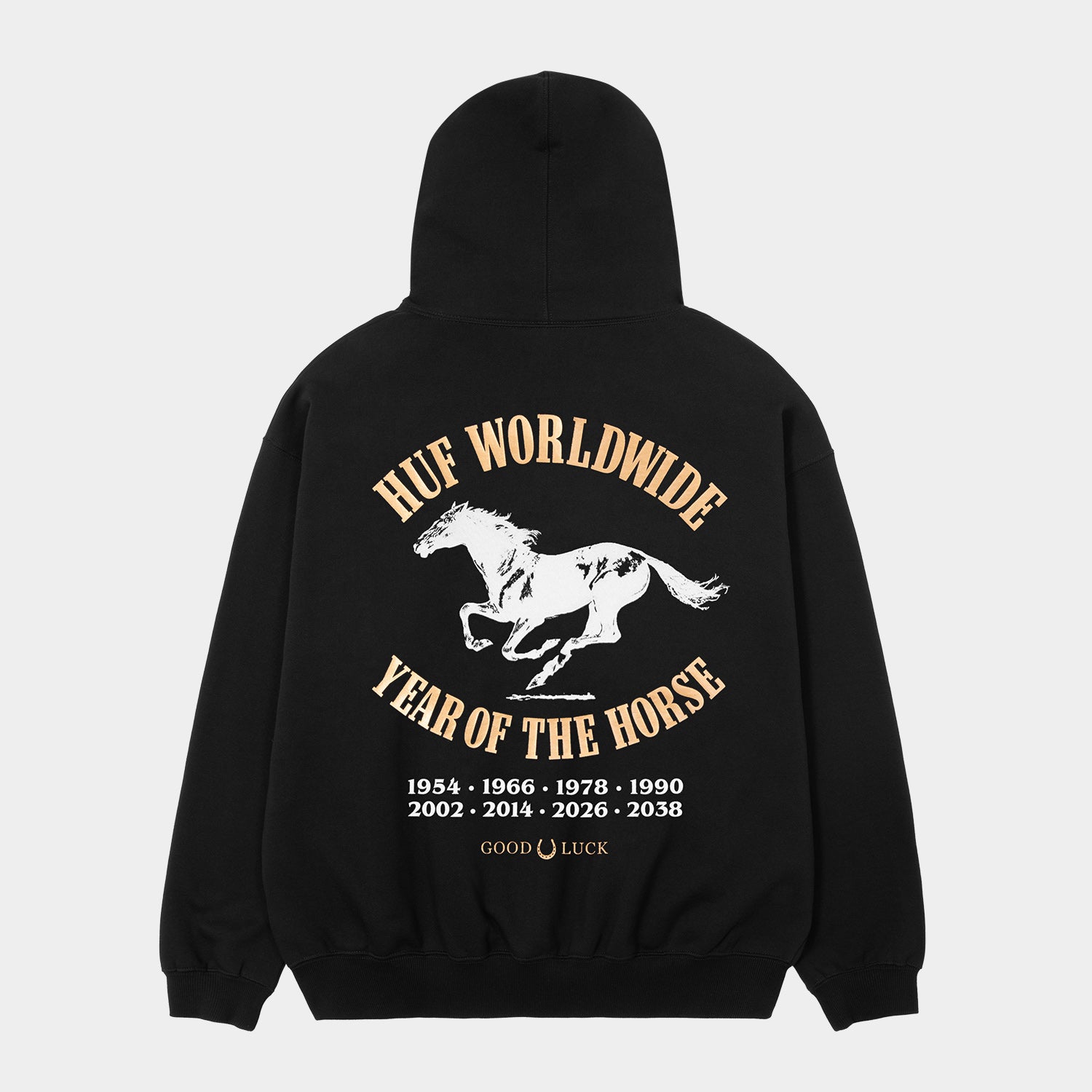 HUF (ハフ) Worldwide JP / HOODIES（パーカー） / YEAR OF THE HORSE HOODIE商品 / BLACK